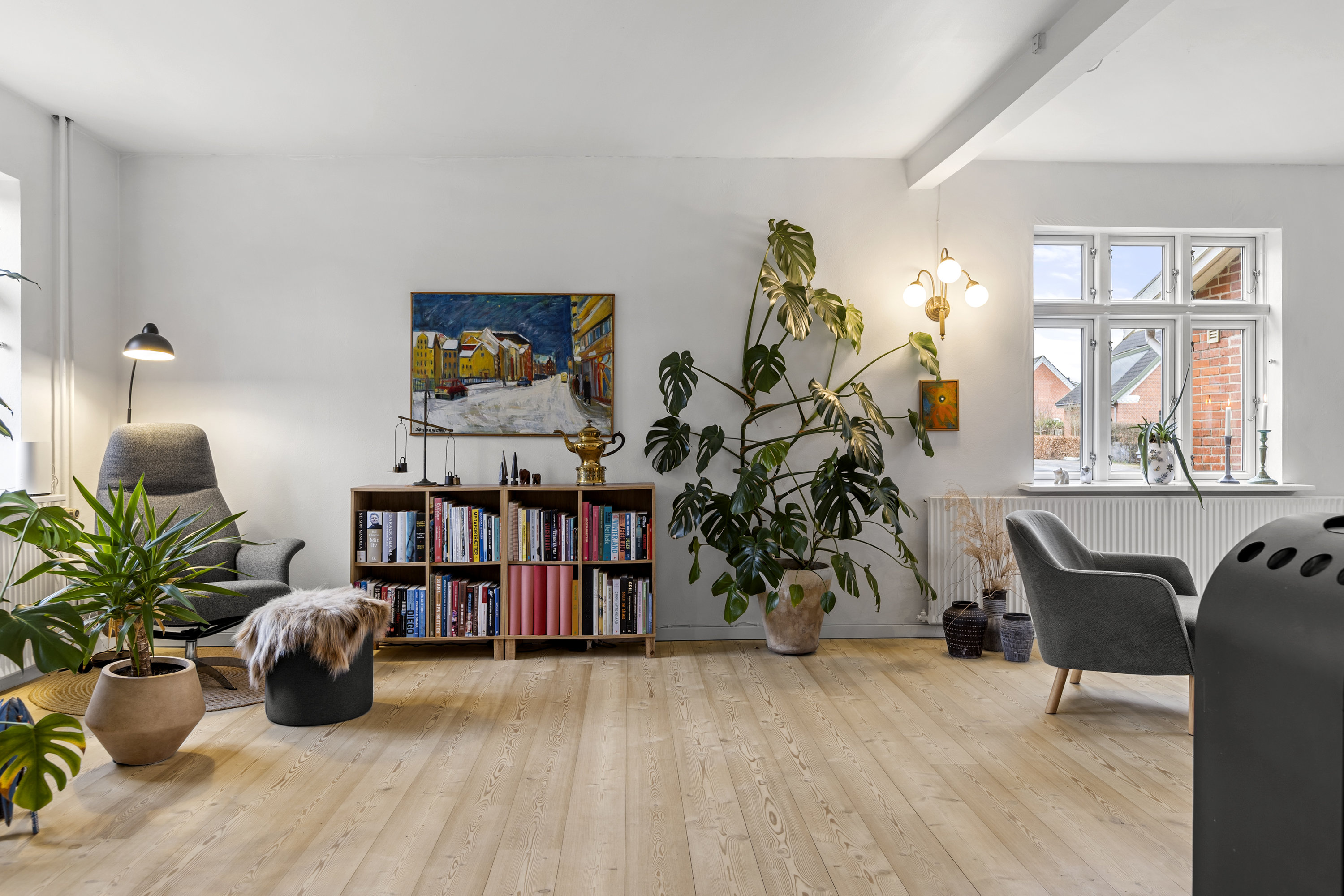 Fremhævet stue billede i fuldskærmstilstand. Billede af Vinkelvej 11, 4180 Sorø