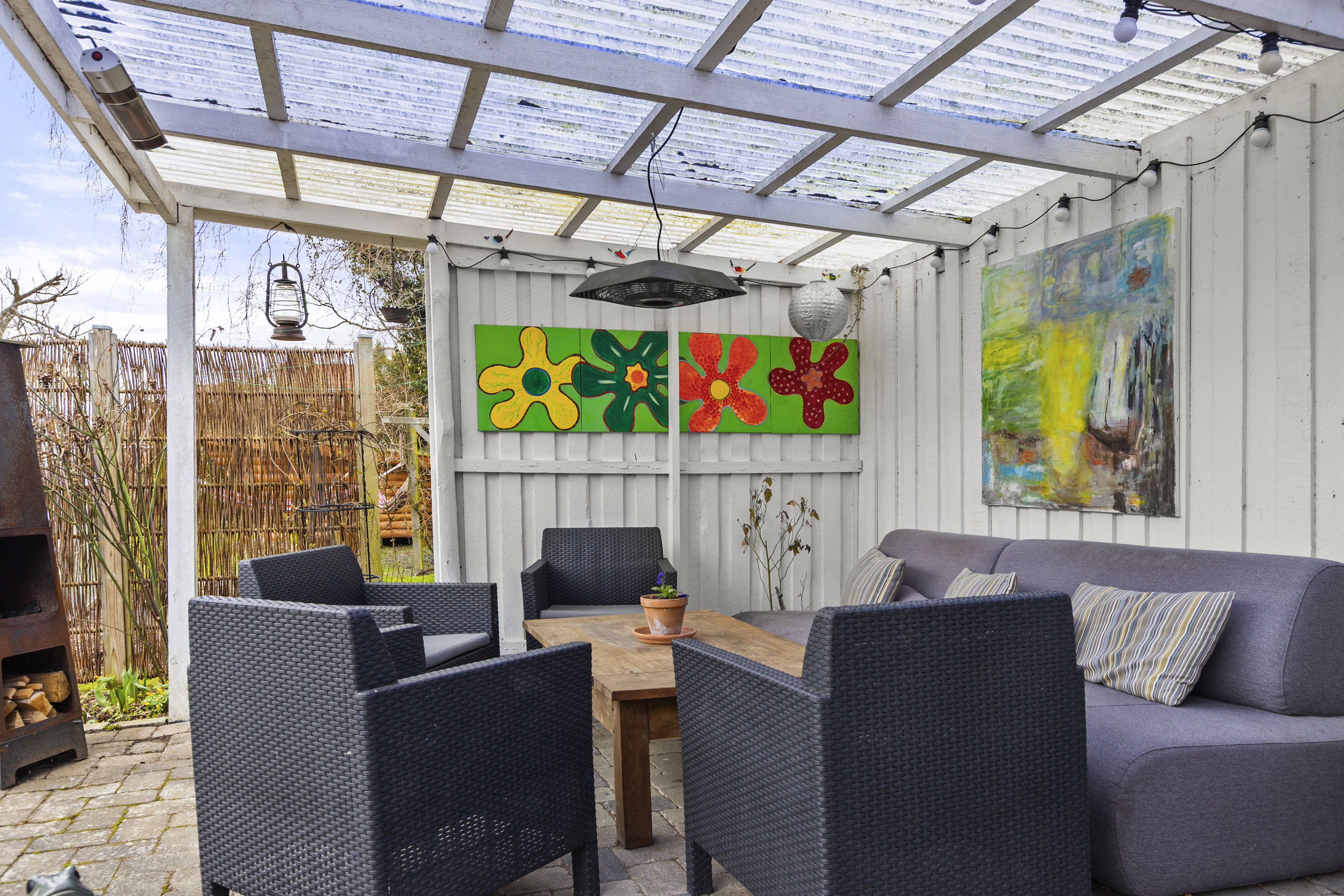 Fremhævet terrasse billede i fuldskærmstilstand. Billede af Vinkelvej 11, 4180 Sorø