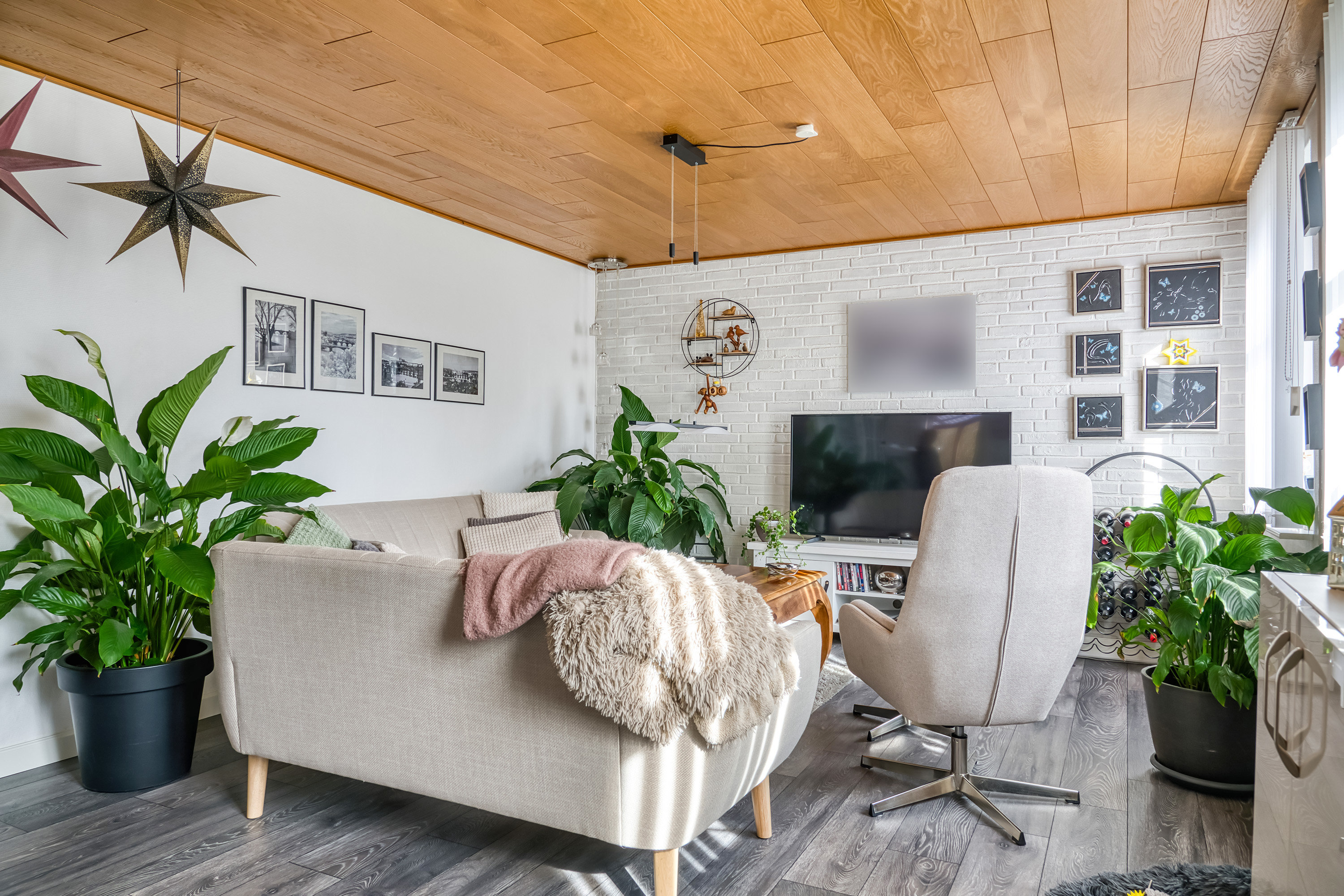 Fremhævet stue billede i fuldskærmstilstand. Billede af Gl. Landevej 15A, Toreby, 4891 Toreby L