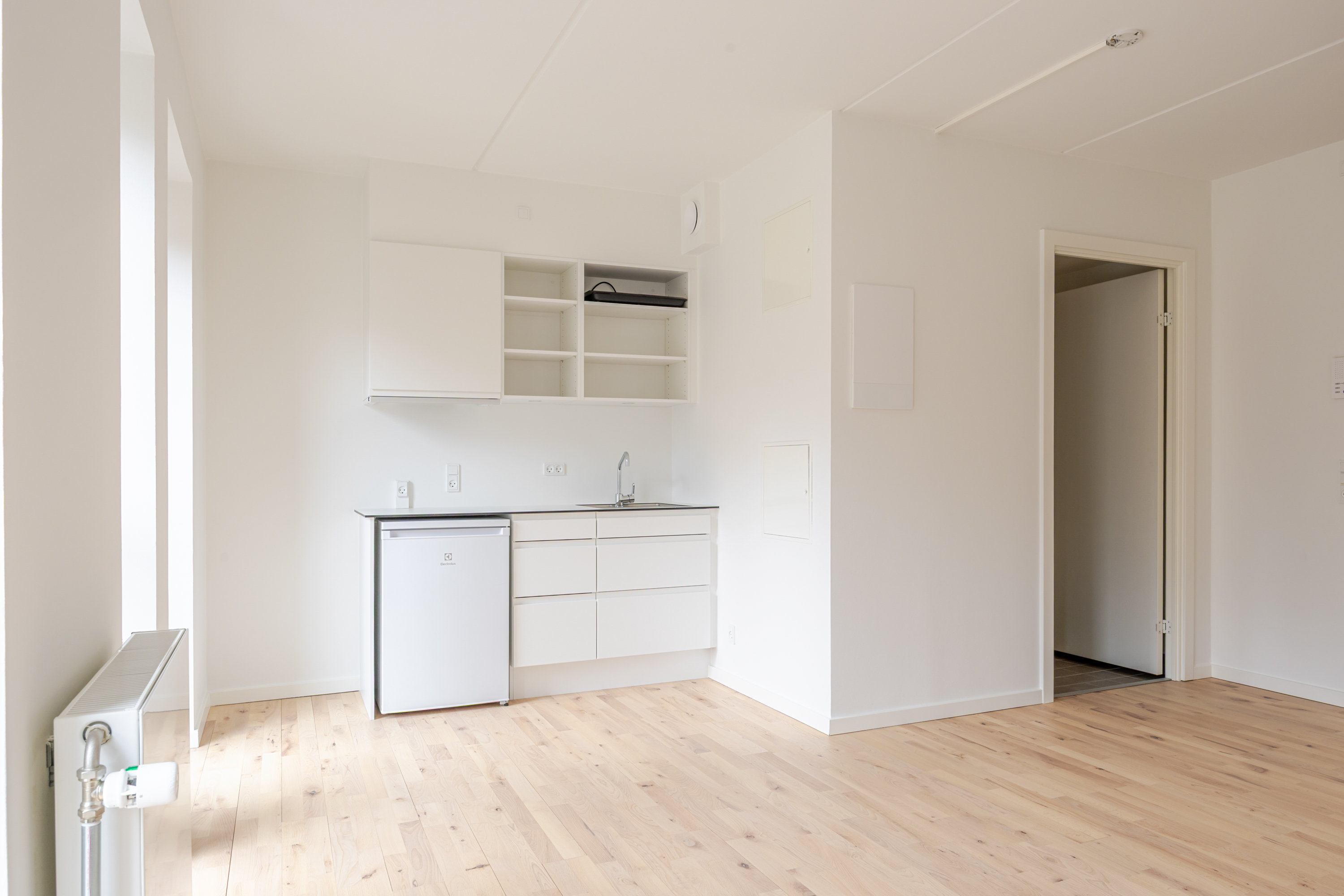 Fremhævet andet billede i fuldskærmstilstand. Billede af Mjølnerparken 44A, 1. 1., 2200 København N