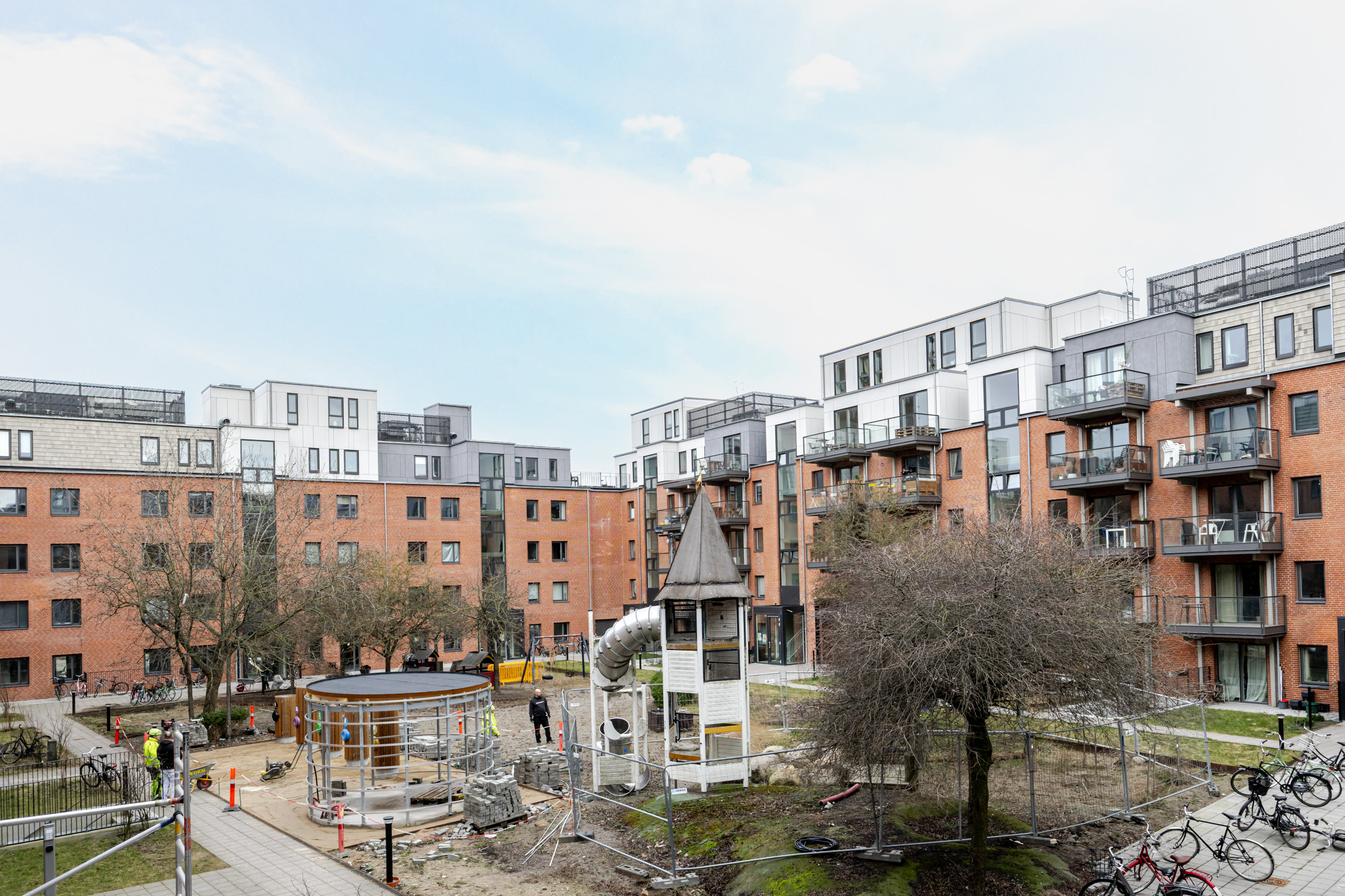 Fremhævet andet billede i fuldskærmstilstand. Billede af Mjølnerparken 44A, 1. 1., 2200 København N