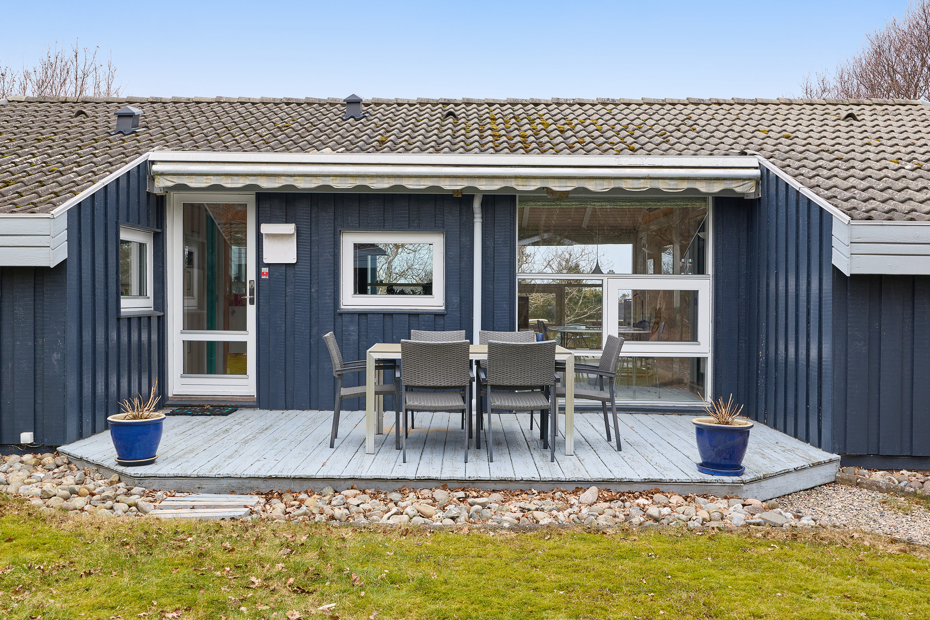 Fremhævet terrasse billede i fuldskærmstilstand. Billede af Strandmarken 14, Udsholt, 3230 Græsted