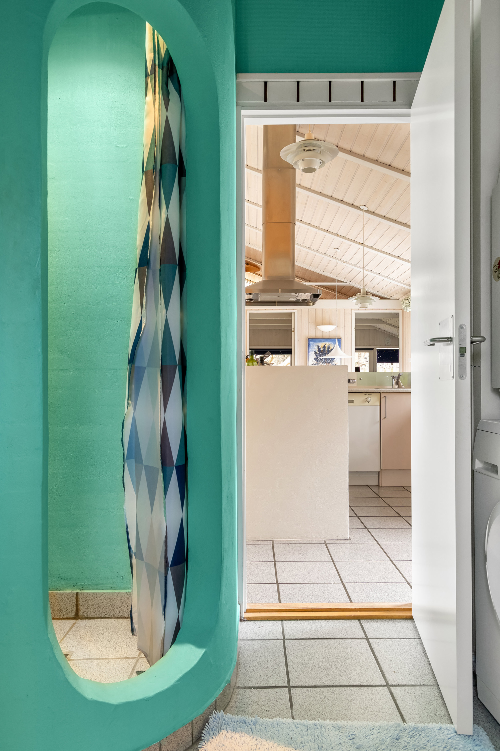 Fremhævet badeværelse billede i fuldskærmstilstand. Billede af Strandmarken 14, Udsholt, 3230 Græsted