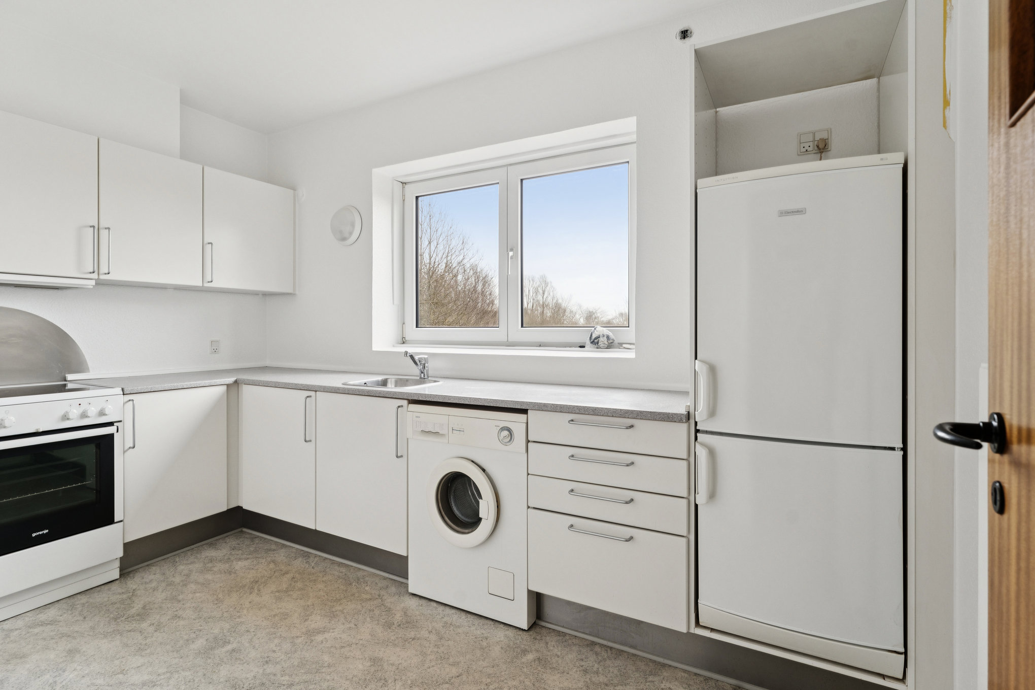 Fremhævet køkken billede i fuldskærmstilstand. Billede af Platanvej 73, st.. tv., 8930 Randers NØ