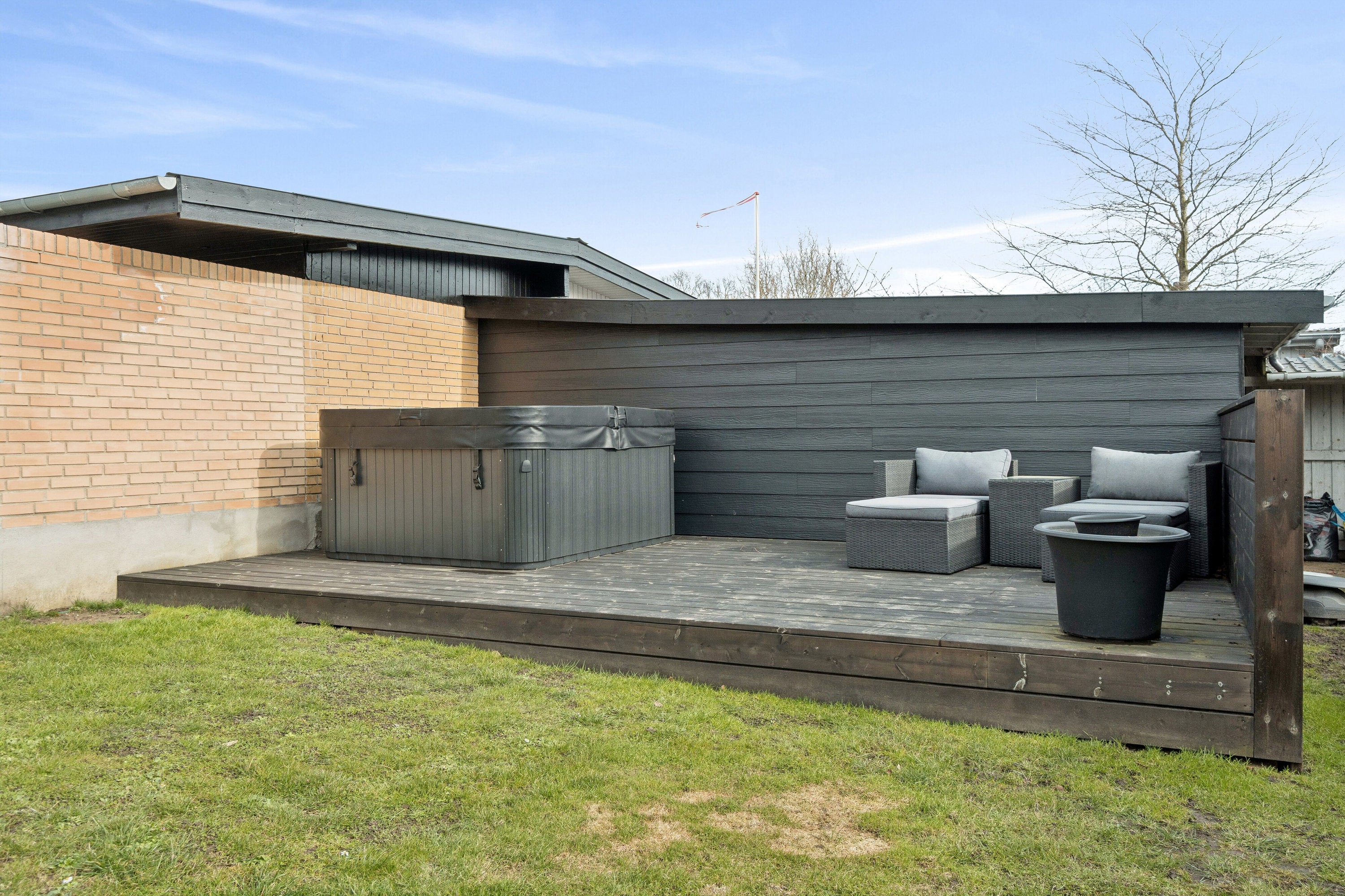 Fremhævet terrasse billede i fuldskærmstilstand. Billede af Vibevej 15, 4261 Dalmose