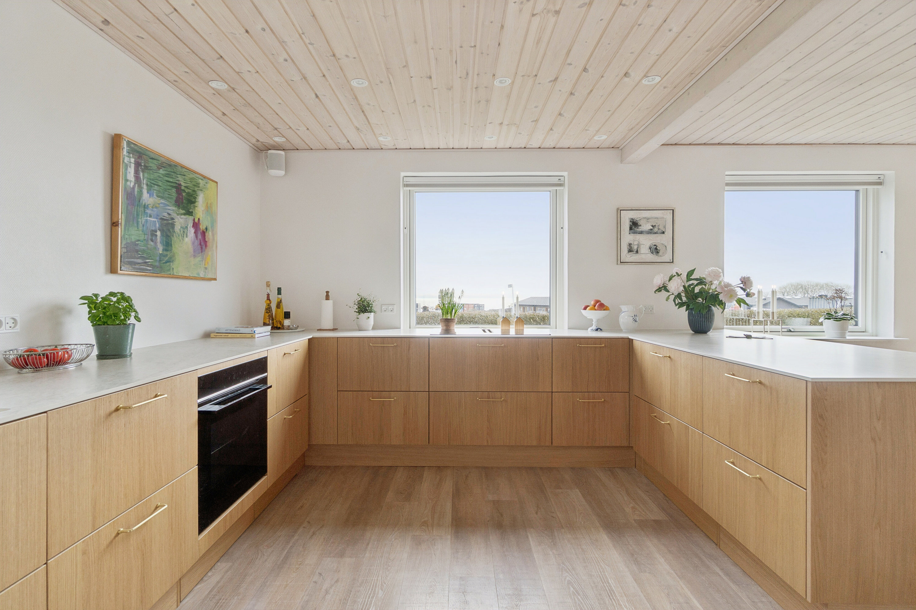 Fremhævet køkken billede i fuldskærmstilstand. Billede af Ribesvej 3, 7700 Thisted