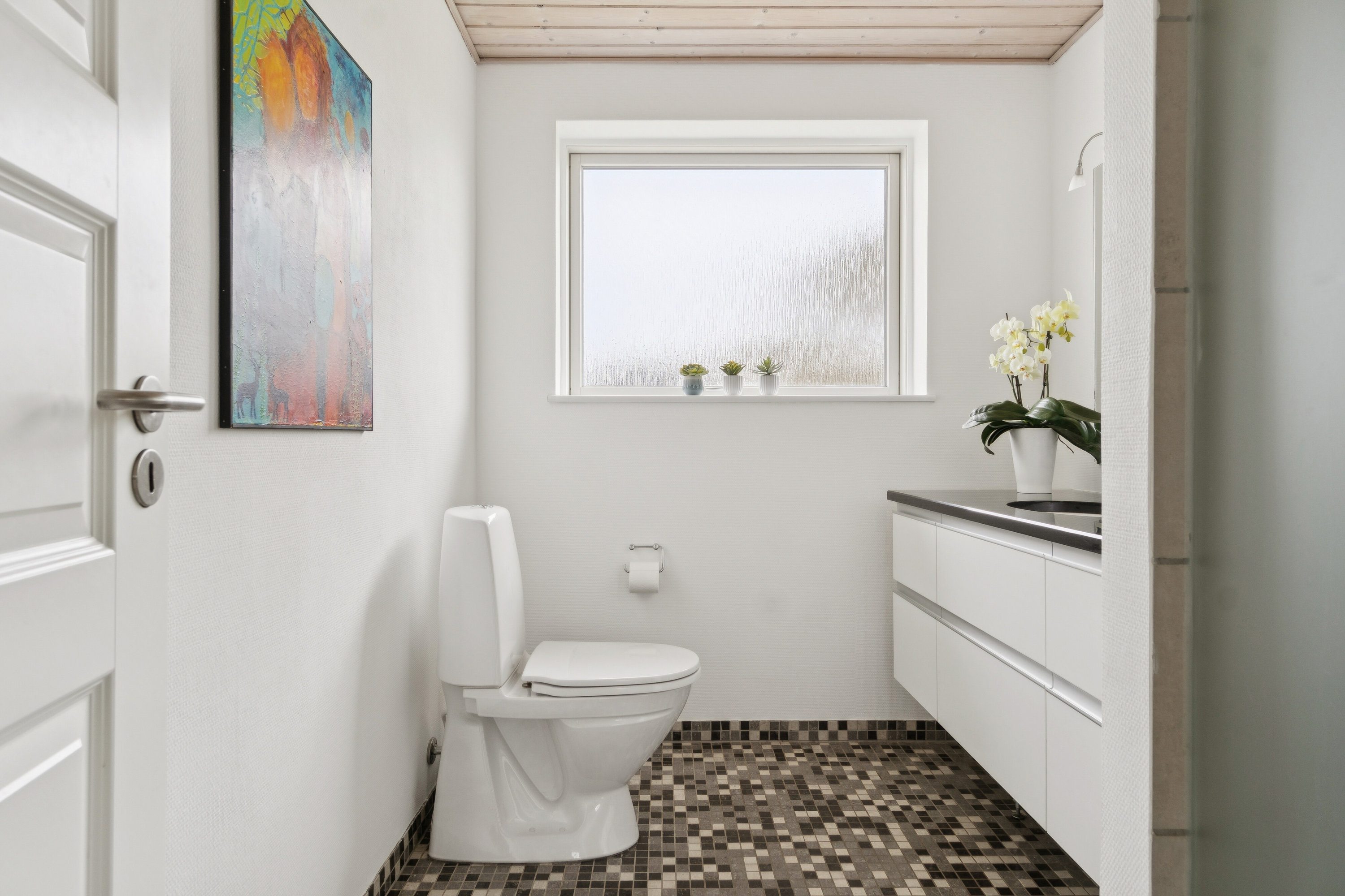 Fremhævet badeværelse billede i fuldskærmstilstand. Billede af Ribesvej 3, 7700 Thisted