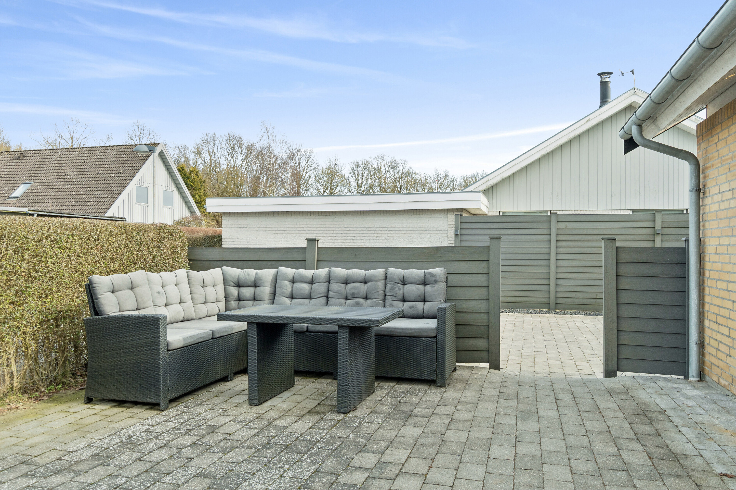 Fremhævet terrasse billede i fuldskærmstilstand. Billede af Vibevej 15, 4261 Dalmose