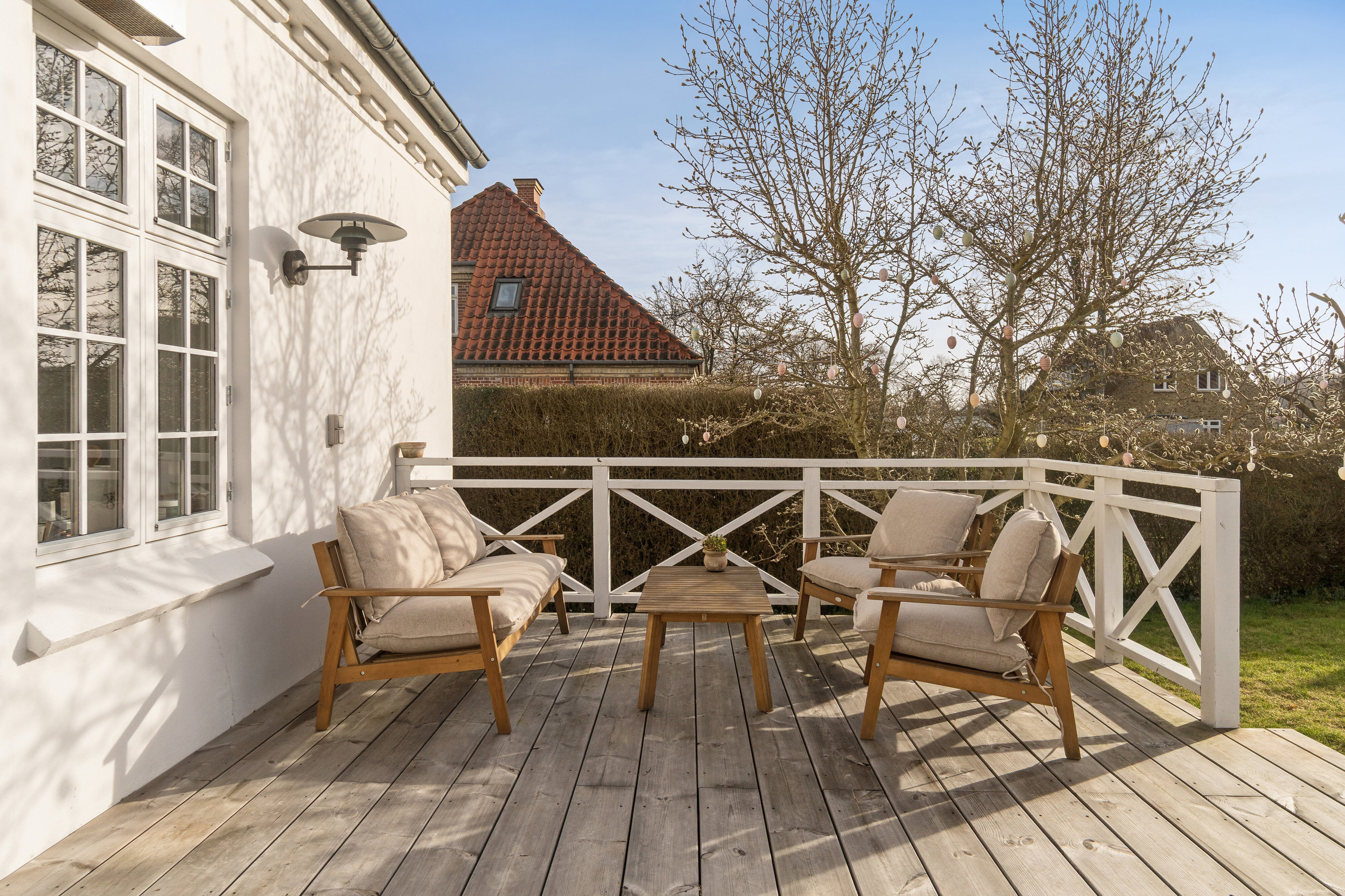 Fremhævet terrasse billede i fuldskærmstilstand. Billede af Rolfsgade 13, 8260 Viby J