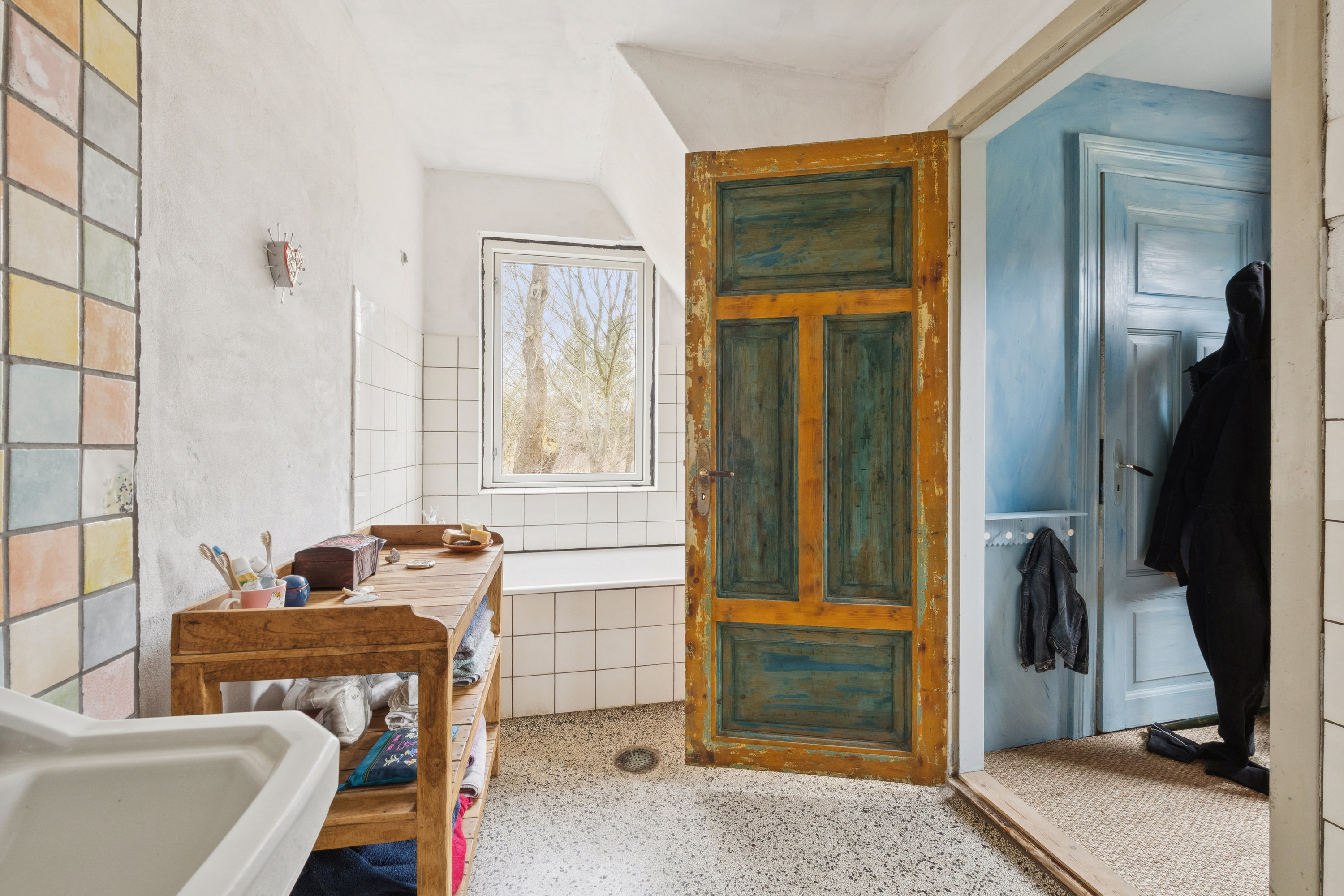 Fremhævet badeværelse billede i fuldskærmstilstand. Billede af Hejlskovvej 72, Hejlskov, 7840 Højslev