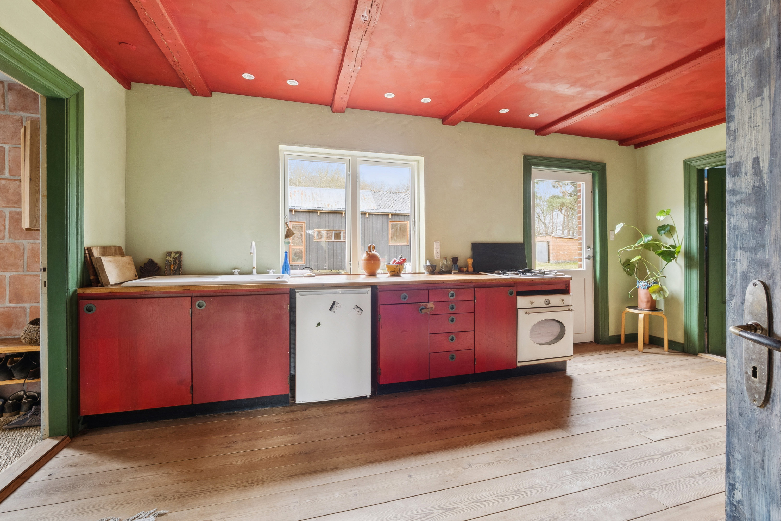 Fremhævet køkken billede i fuldskærmstilstand. Billede af Hejlskovvej 72, Hejlskov, 7840 Højslev