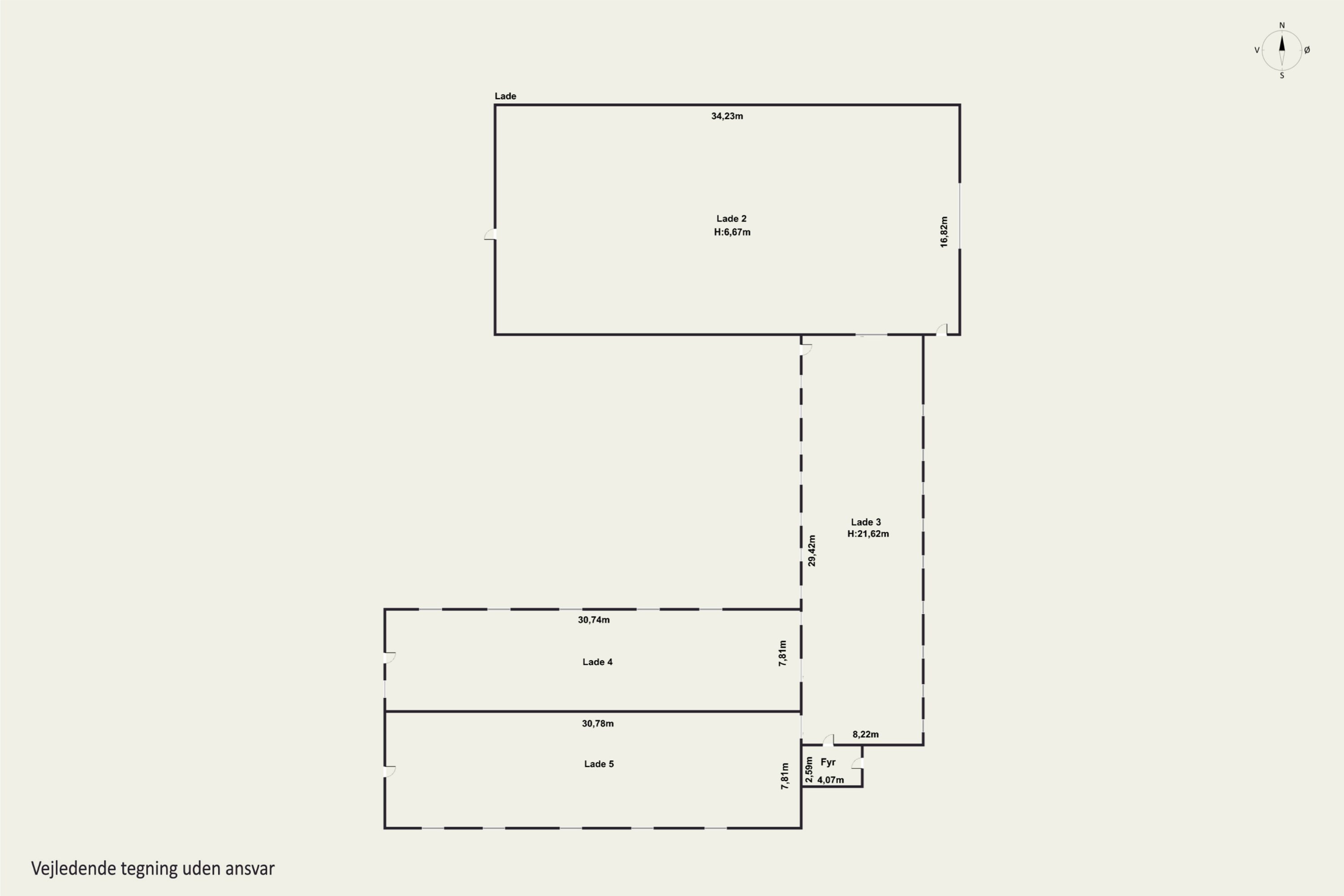 Plantegninger billede af Eshøjvej 1, Fårtoft, 7700 Thisted
