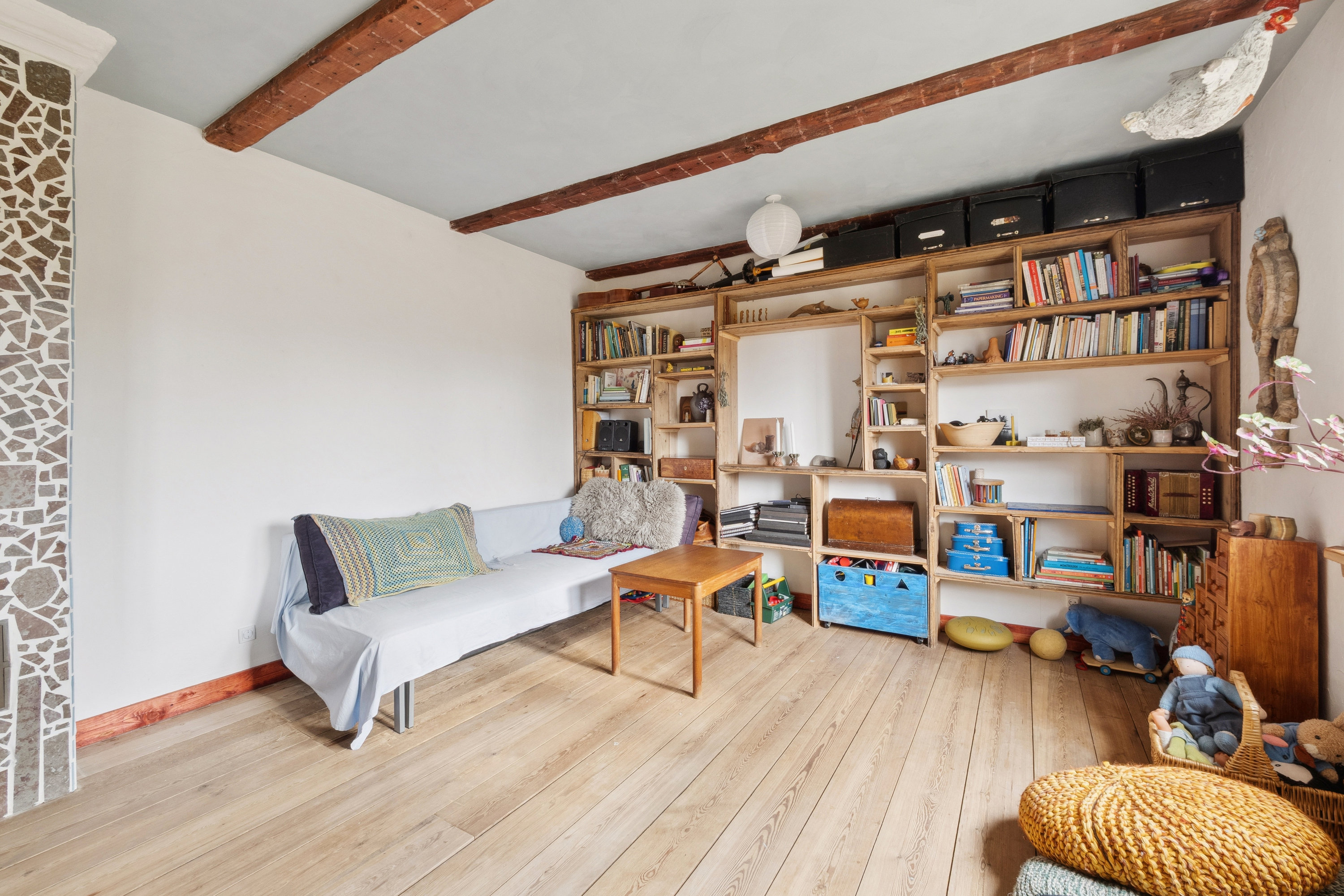 Fremhævet stue billede i fuldskærmstilstand. Billede af Hejlskovvej 72, Hejlskov, 7840 Højslev