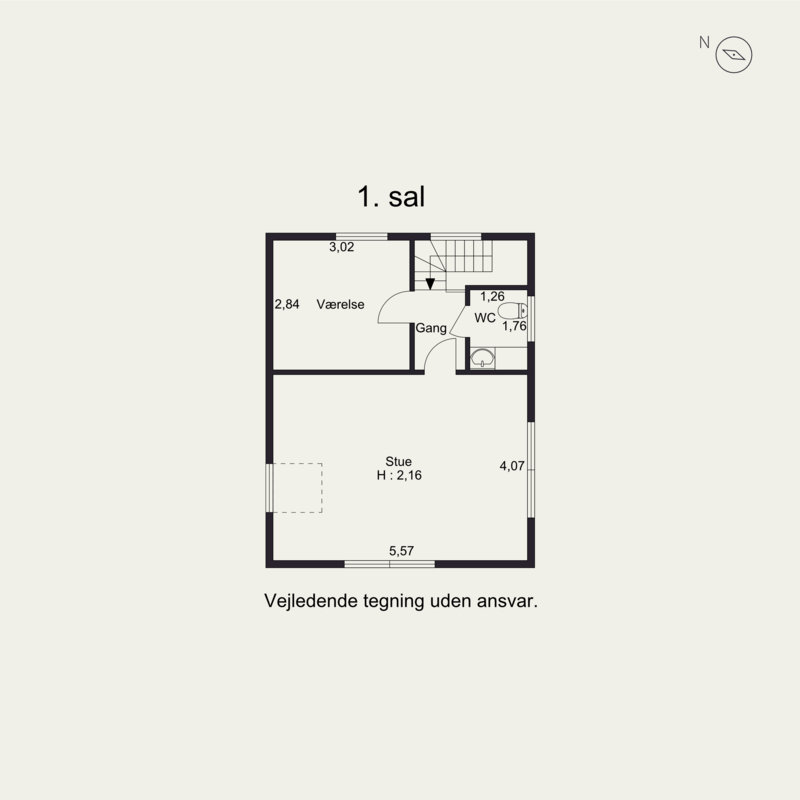 Plantegninger billede af Fjordvej 92, 5330 Munkebo