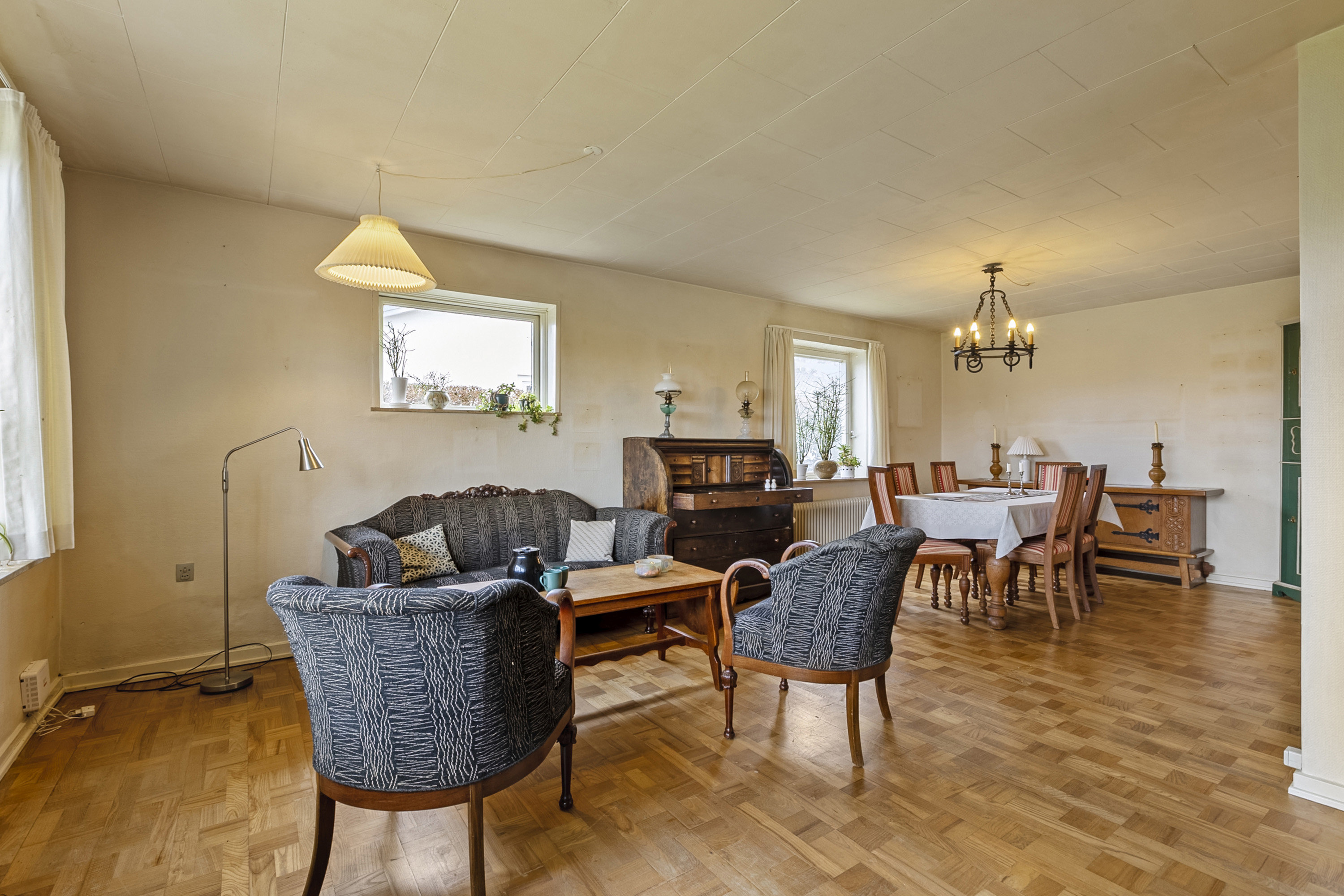 Fremhævet stue billede i fuldskærmstilstand. Billede af Genner Bygade 4, Genner, 6230 Rødekro