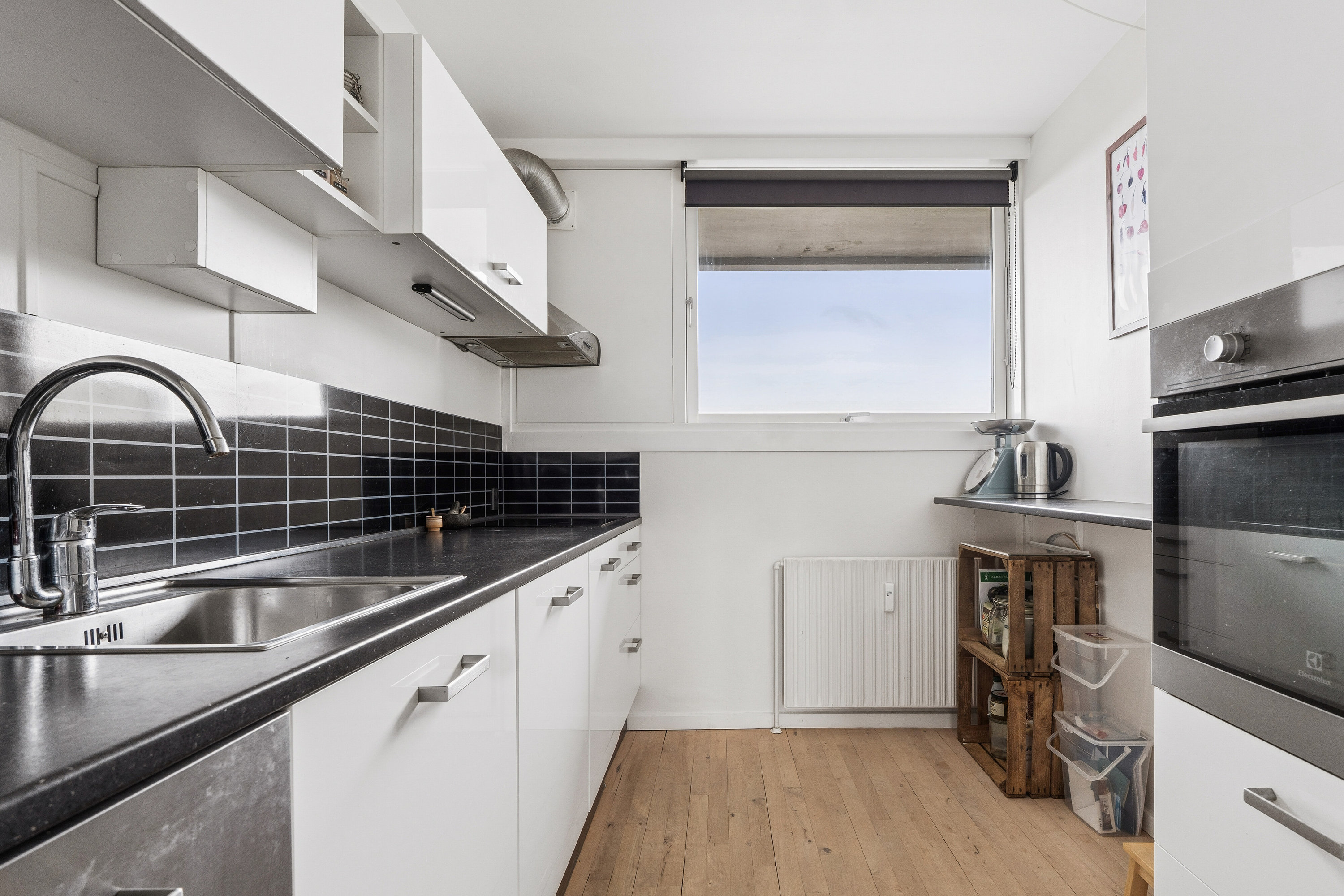 Fremhævet køkken billede i fuldskærmstilstand. Billede af Grøfthøjparken 162, 6. tv., 8260 Viby J