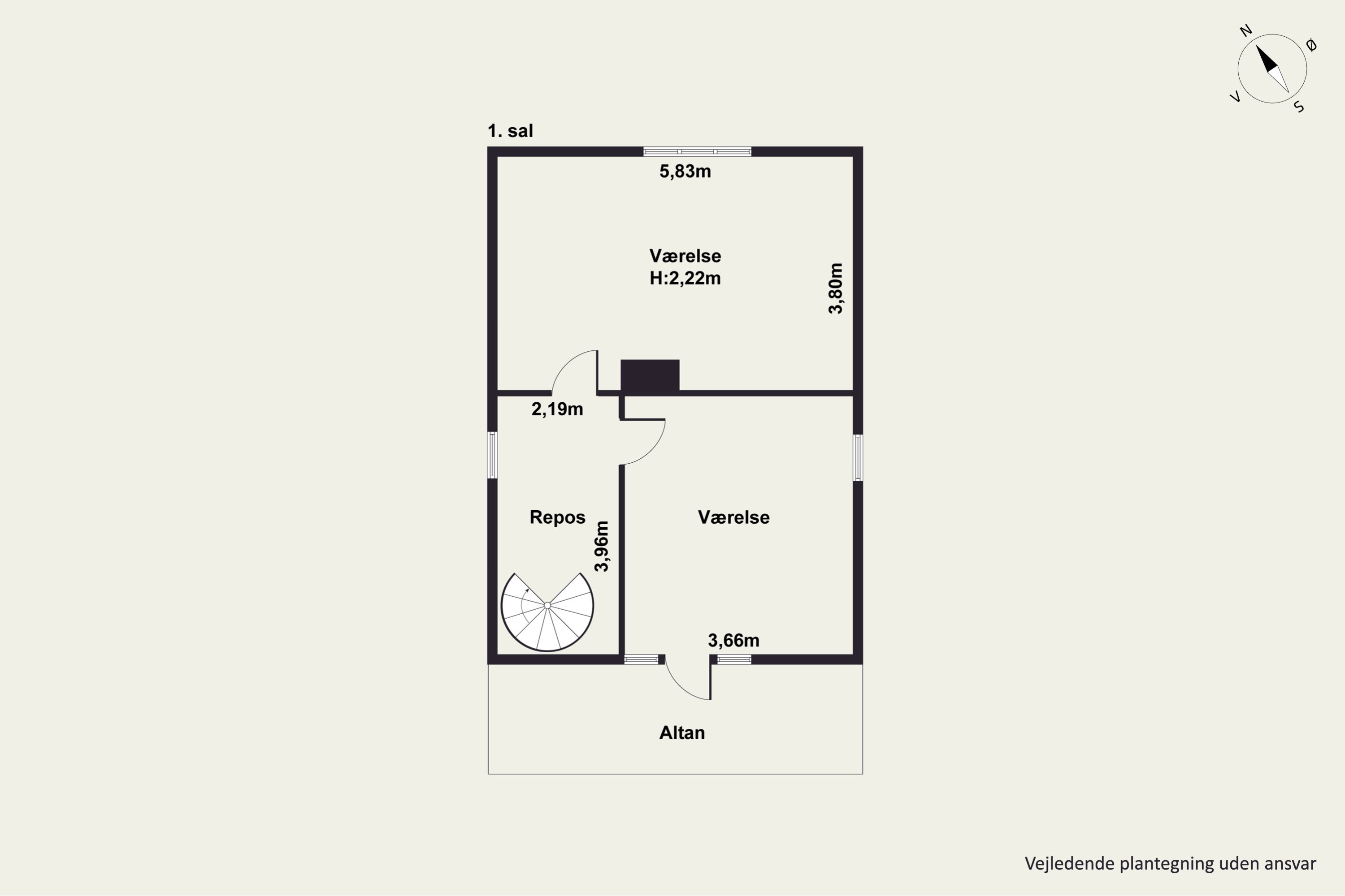 Plantegninger billede af Hemmedvej 49, 8585 Glesborg