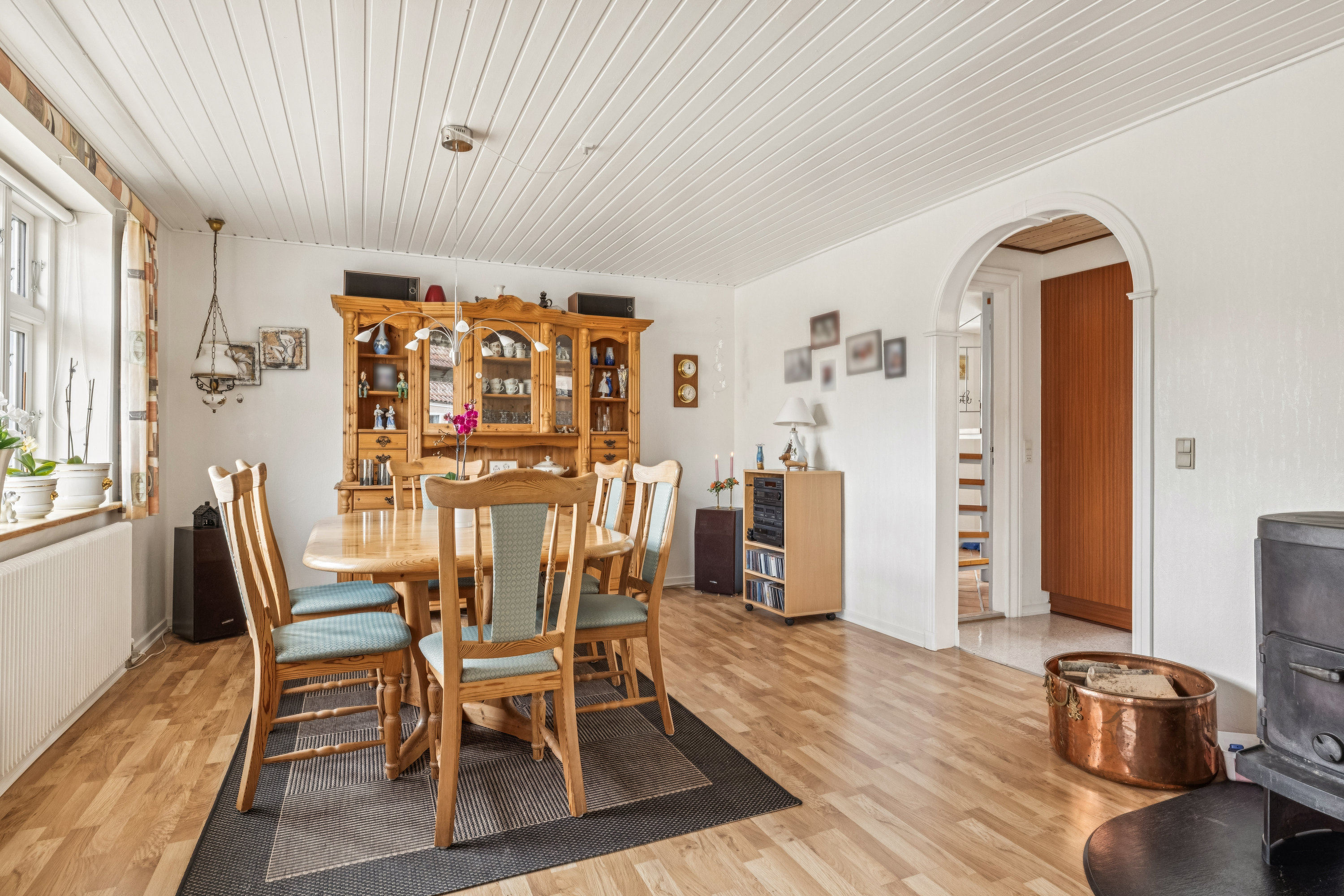 Fremhævet stue billede i fuldskærmstilstand. Billede af Hemmedvej 49, 8585 Glesborg