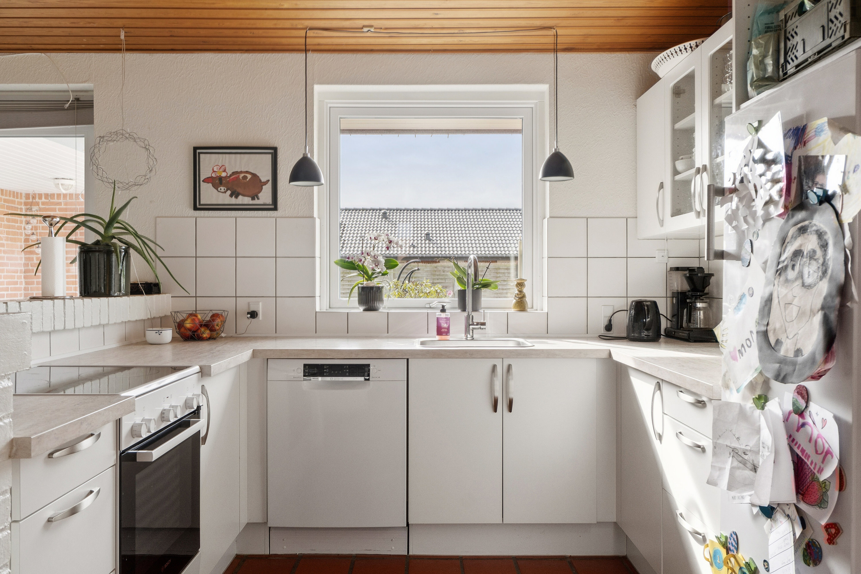 Fremhævet køkken billede i fuldskærmstilstand. Billede af Ulstedboparken 8, 9870 Sindal