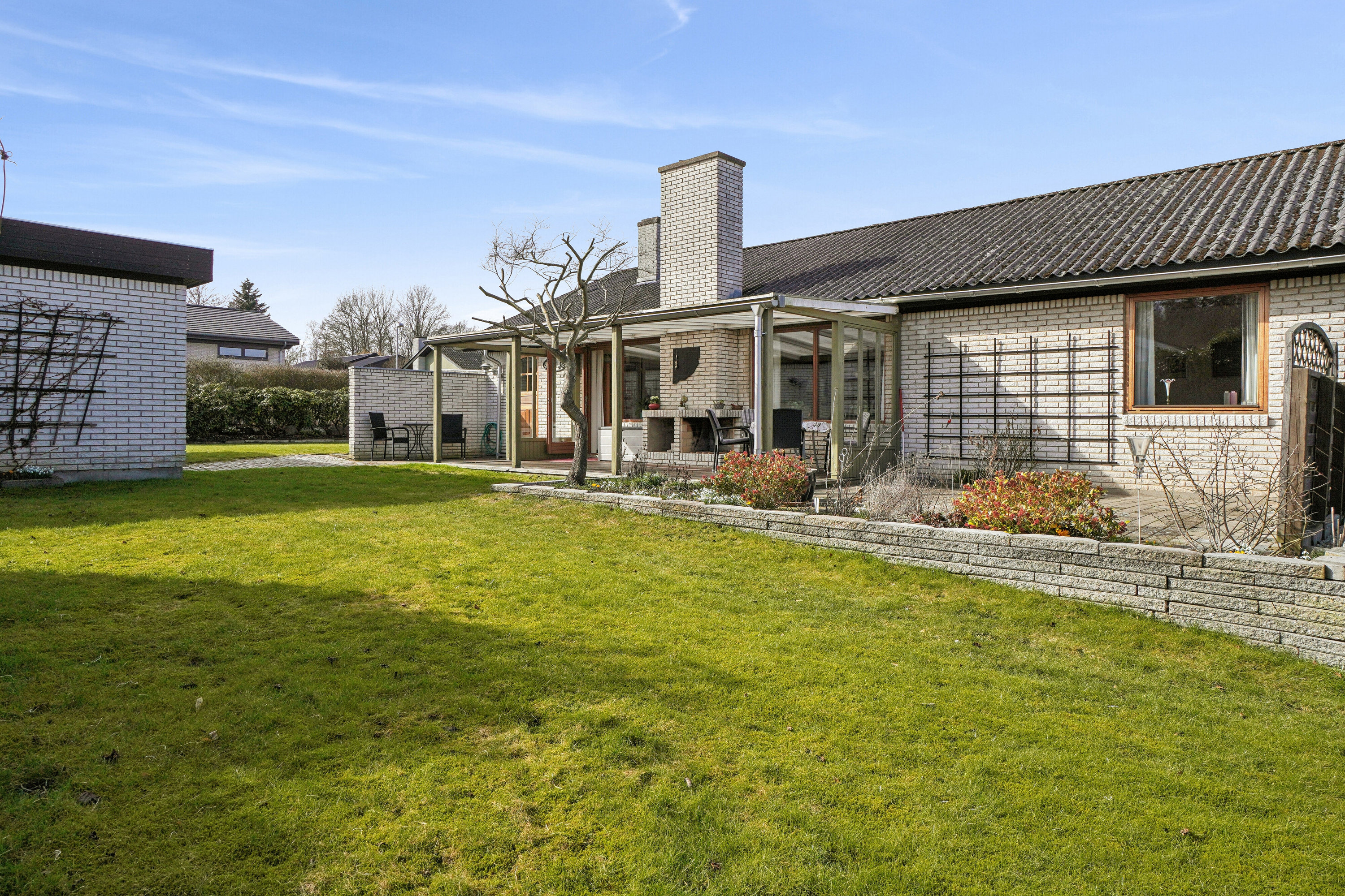 Fremhævet have billede i fuldskærmstilstand. Billede af Femkløvervej 7, 3310 Ølsted