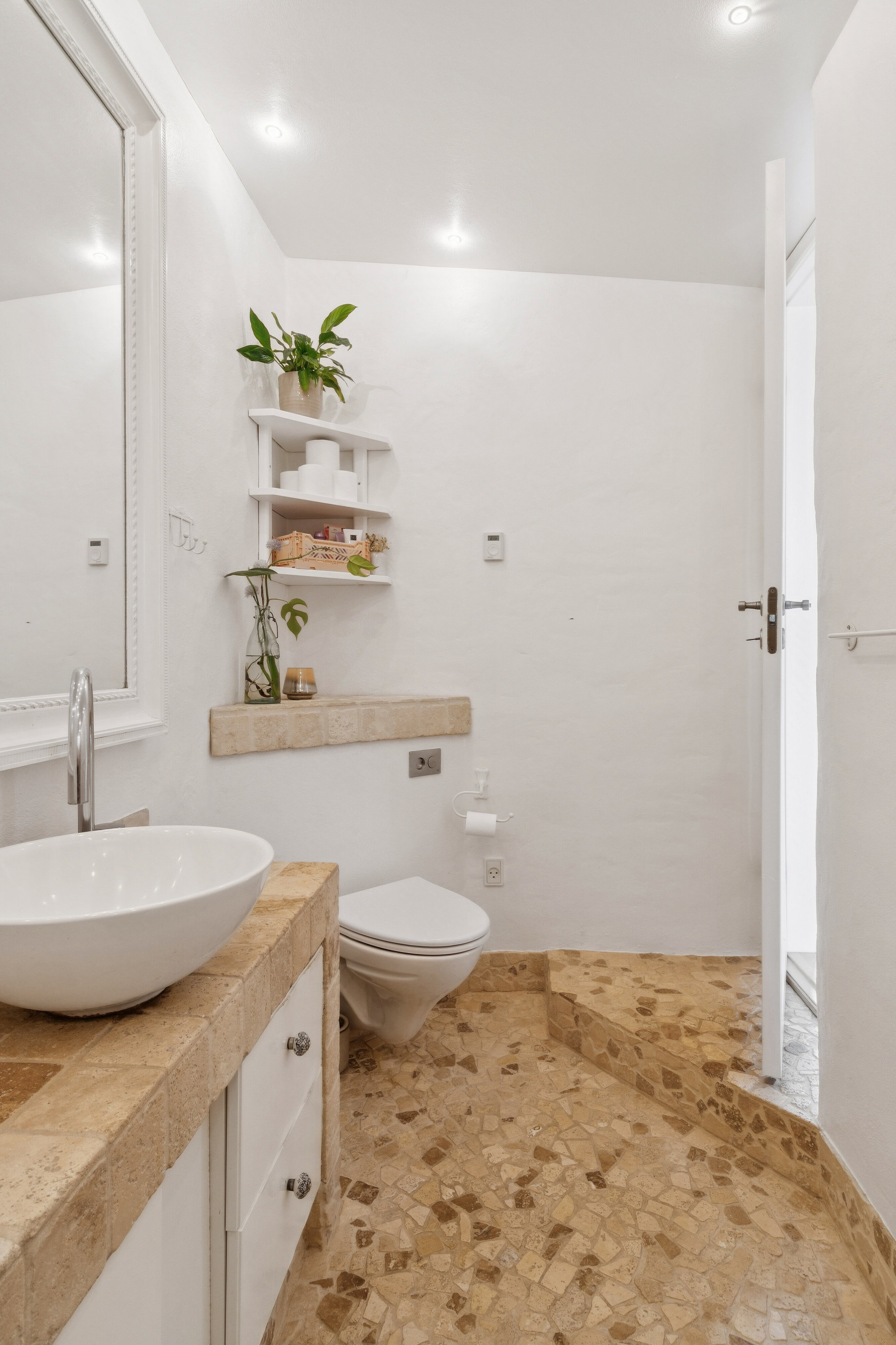 Fremhævet badeværelse billede i fuldskærmstilstand. Billede af Bøgevej 14, Fensmark, 4684 Holmegaard