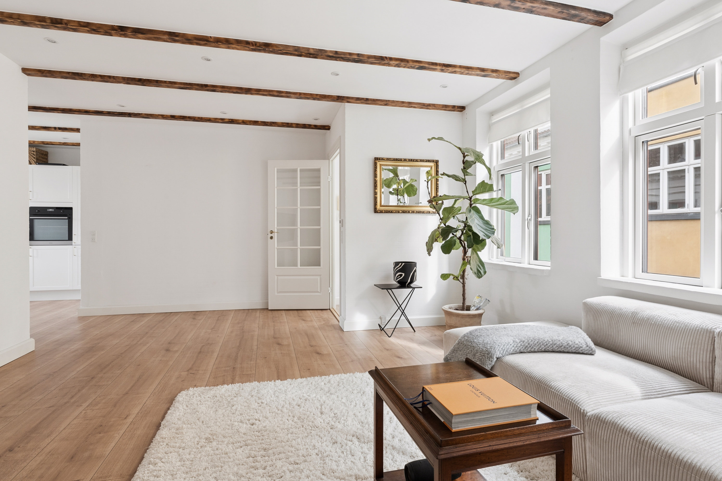 Fremhævet stue billede i fuldskærmstilstand. Billede af Østergravensgade 12, 1. th., 9000 Aalborg