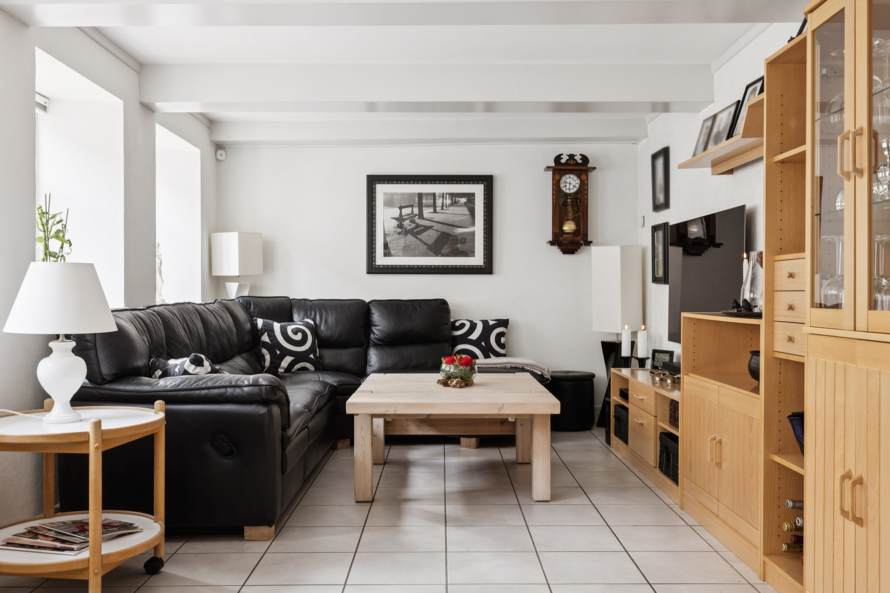 Fremhævet stue billede i fuldskærmstilstand. Billede af Damgade 10, 5610 Assens