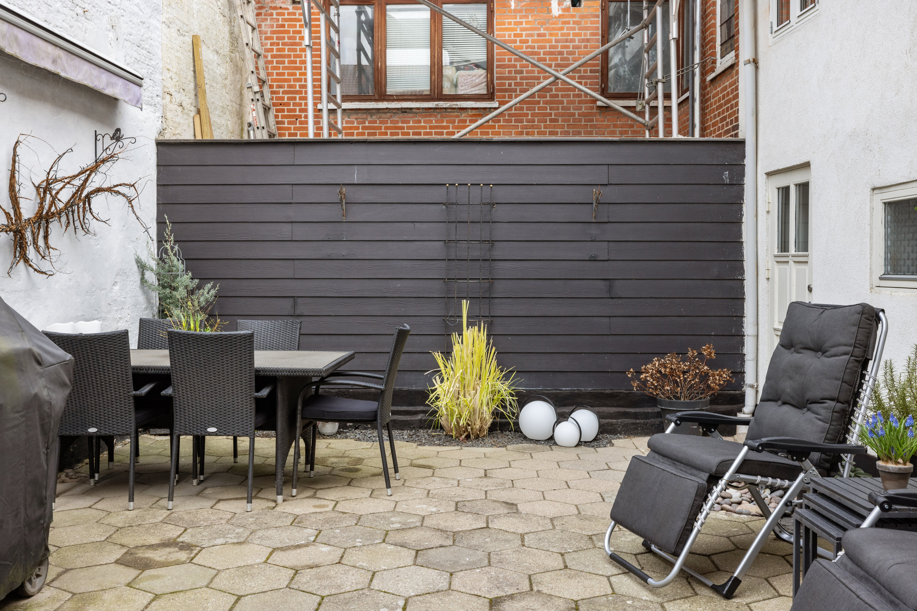 Fremhævet terrasse billede i fuldskærmstilstand. Billede af Damgade 10, 5610 Assens