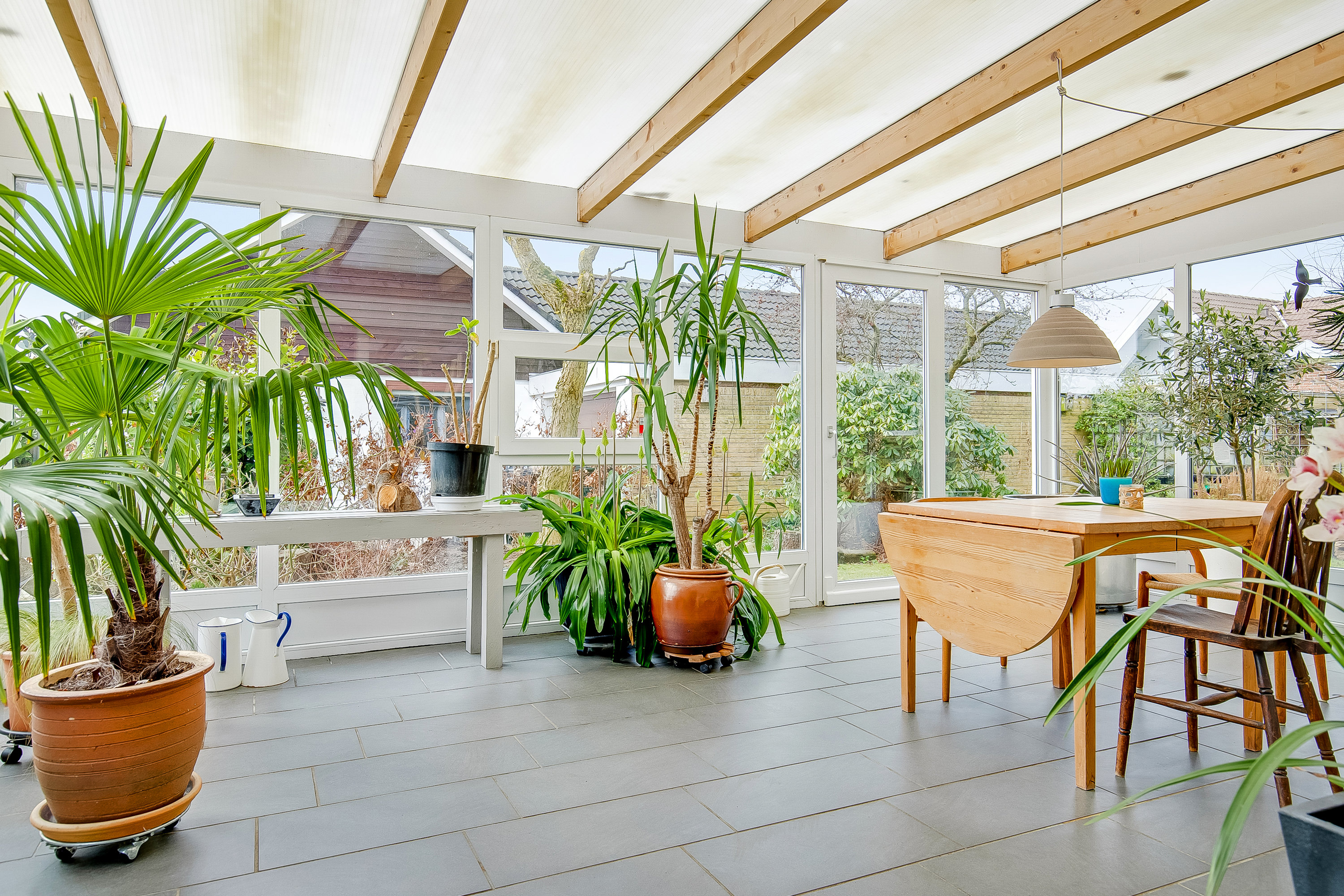 Fremhævet udestue billede i fuldskærmstilstand. Billede af Augustvænget 20, Bramdrupdam, 6000 Kolding