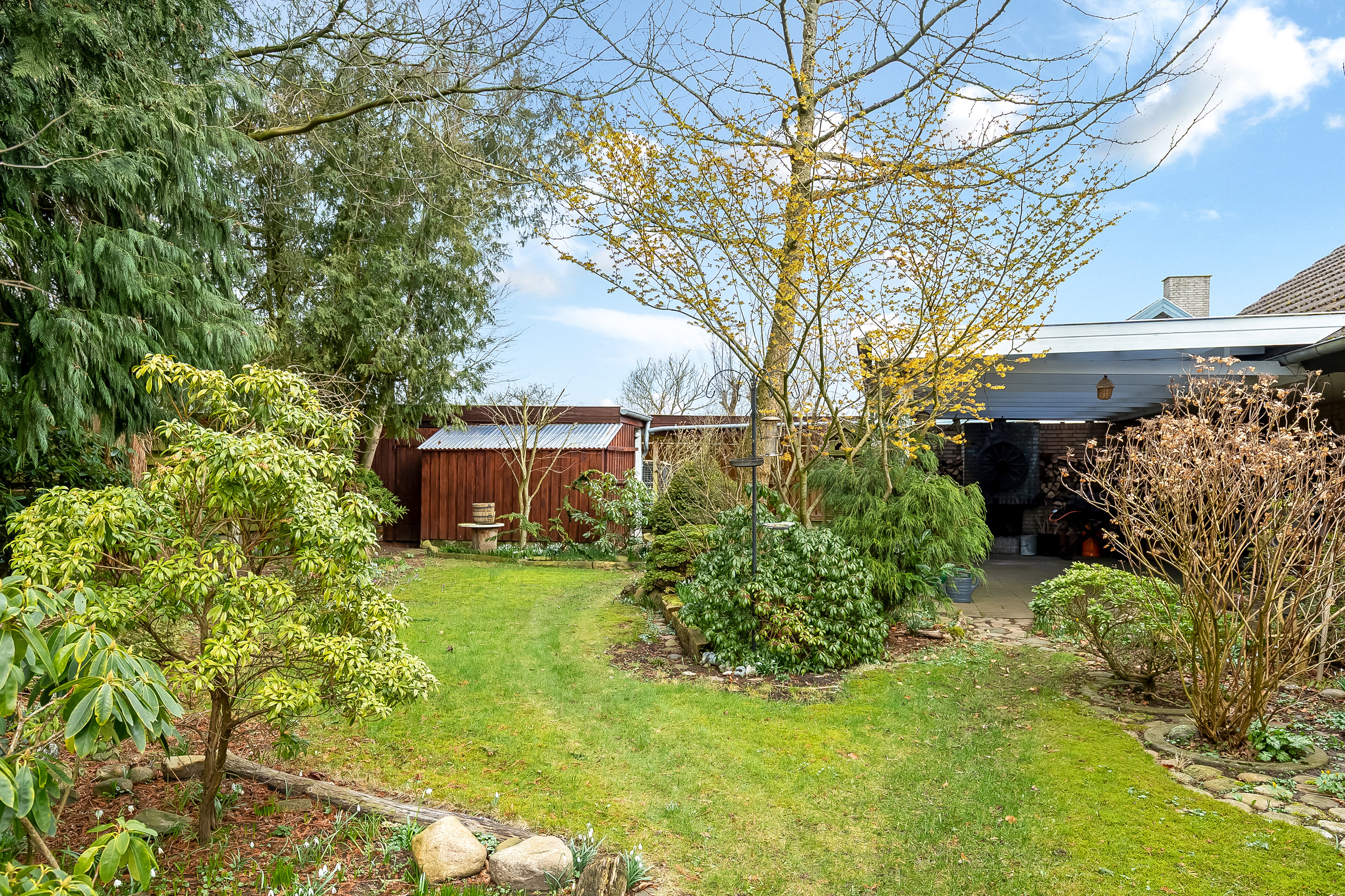 Fremhævet have billede i fuldskærmstilstand. Billede af Augustvænget 20, Bramdrupdam, 6000 Kolding