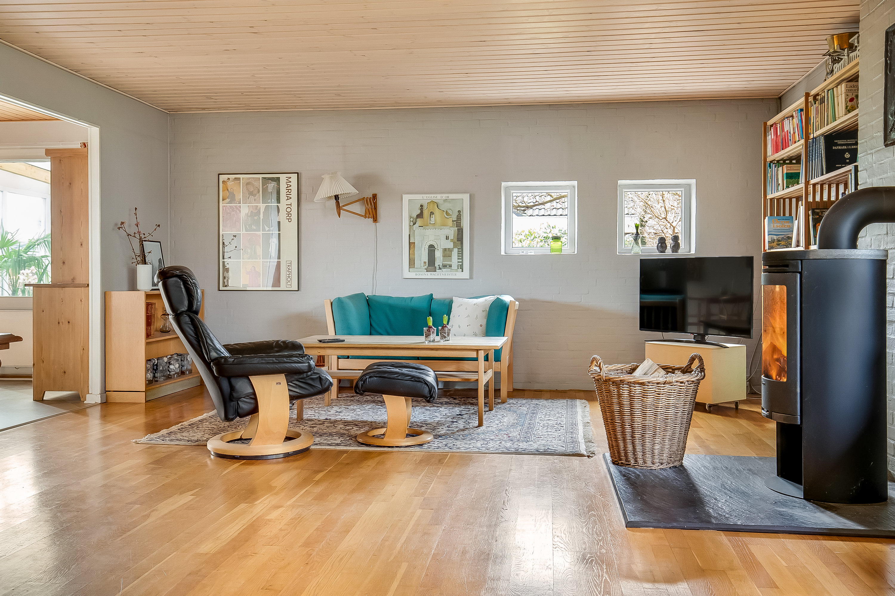 Fremhævet stue billede i fuldskærmstilstand. Billede af Augustvænget 20, Bramdrupdam, 6000 Kolding