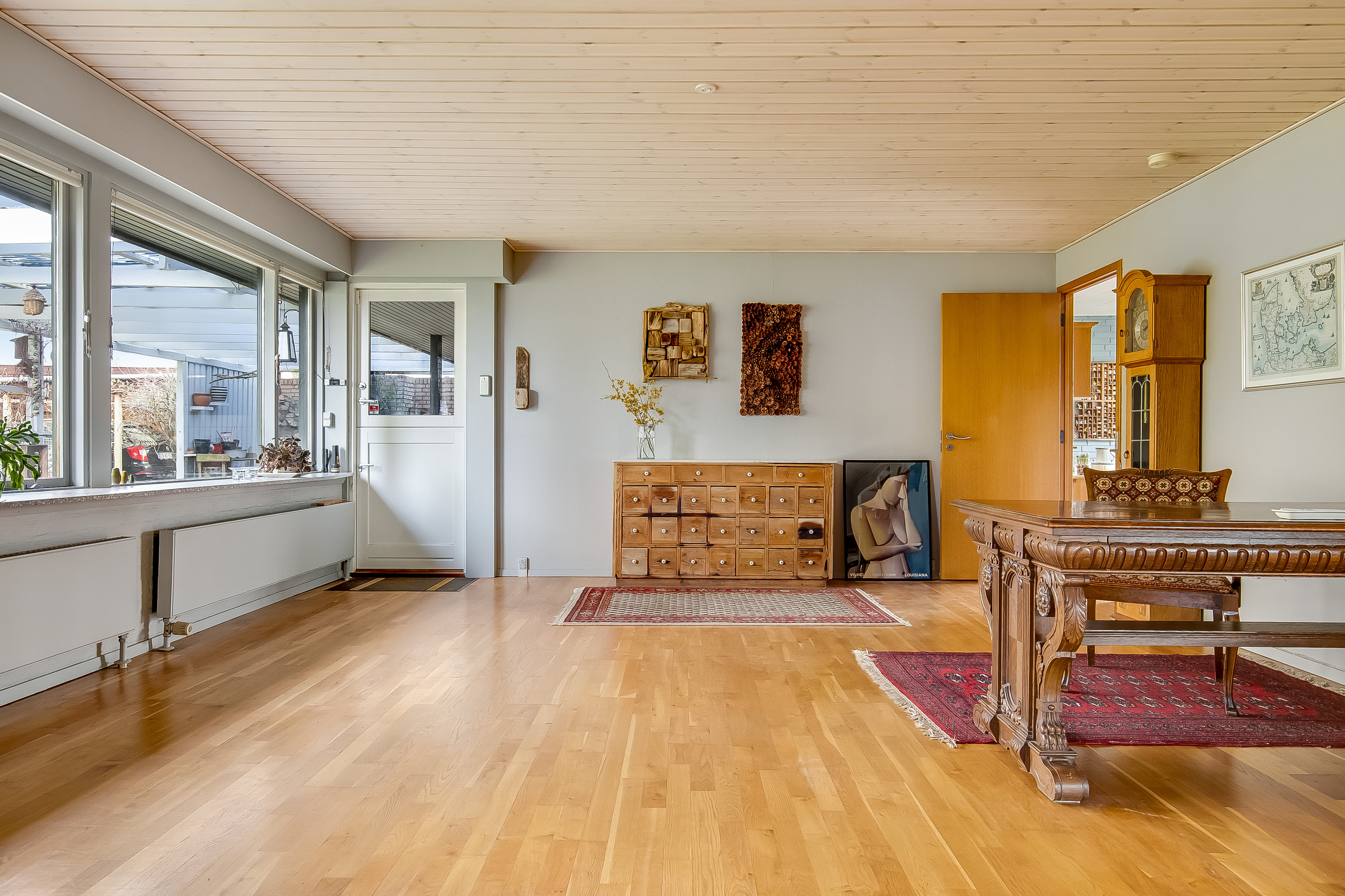 Fremhævet stue billede i fuldskærmstilstand. Billede af Augustvænget 20, Bramdrupdam, 6000 Kolding