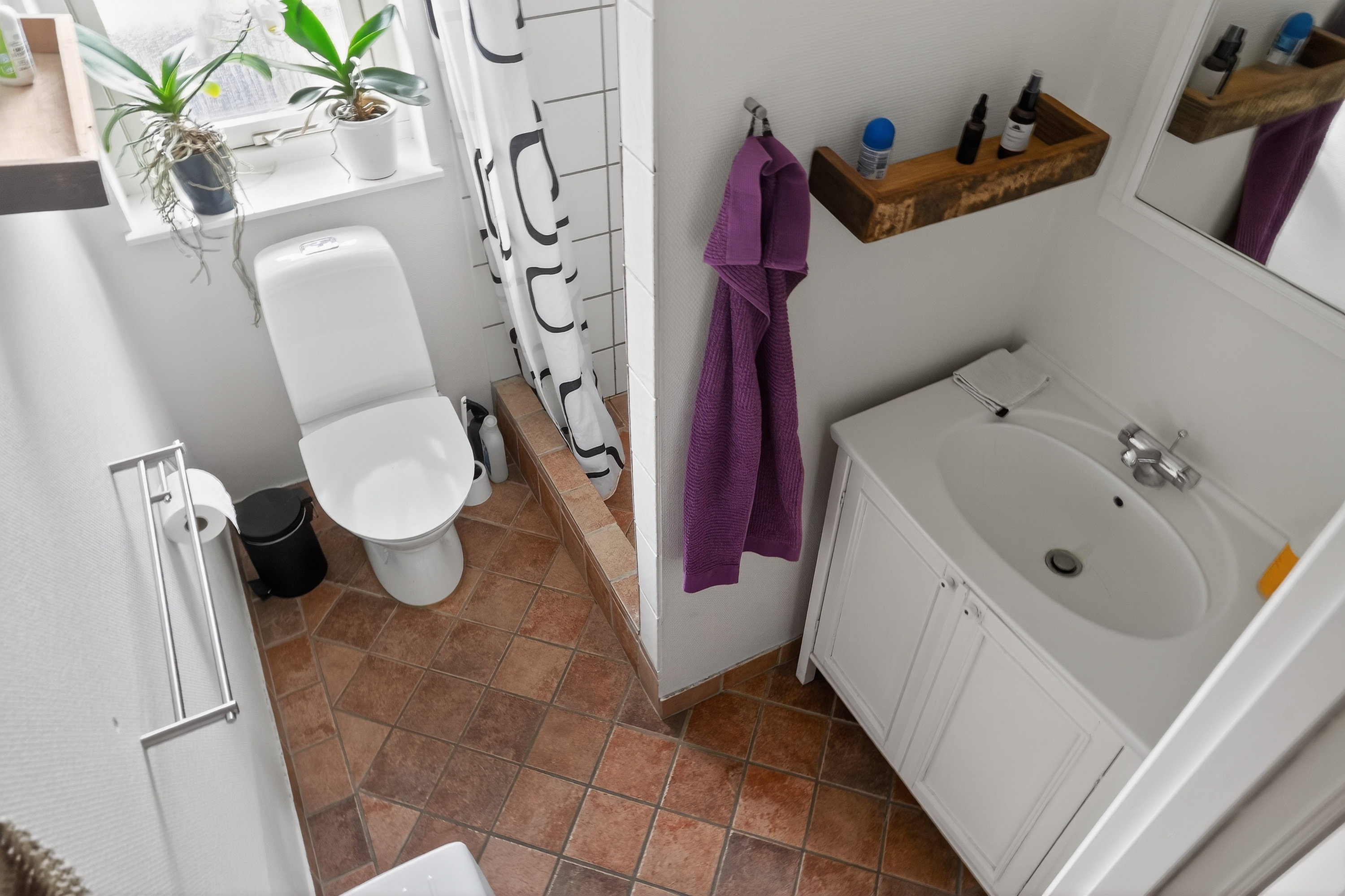 Fremhævet badeværelse billede i fuldskærmstilstand. Billede af Fejøvej 23, 4500 Nykøbing Sj