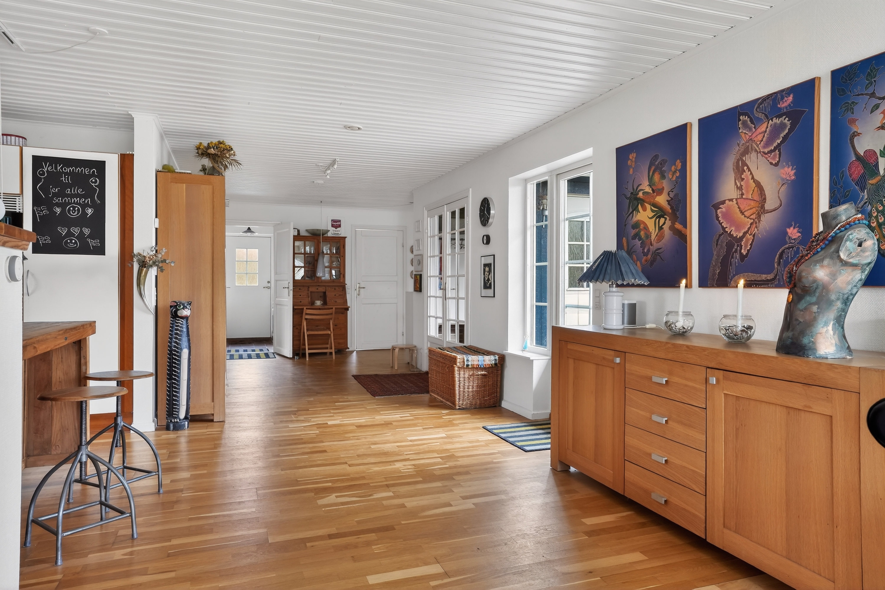 Fremhævet stue billede i fuldskærmstilstand. Billede af Fejøvej 23, 4500 Nykøbing Sj