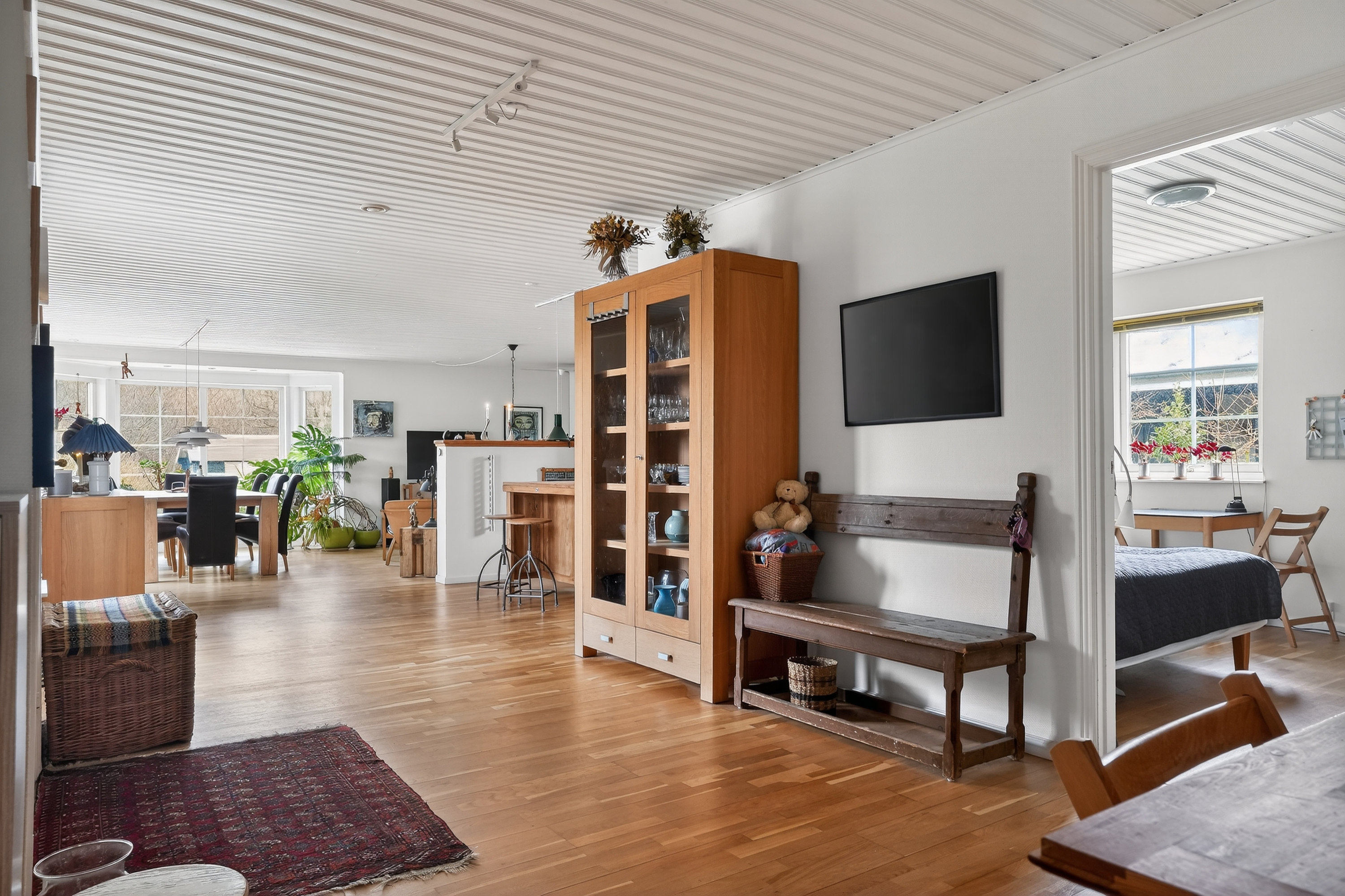 Fremhævet stue billede i fuldskærmstilstand. Billede af Fejøvej 23, 4500 Nykøbing Sj