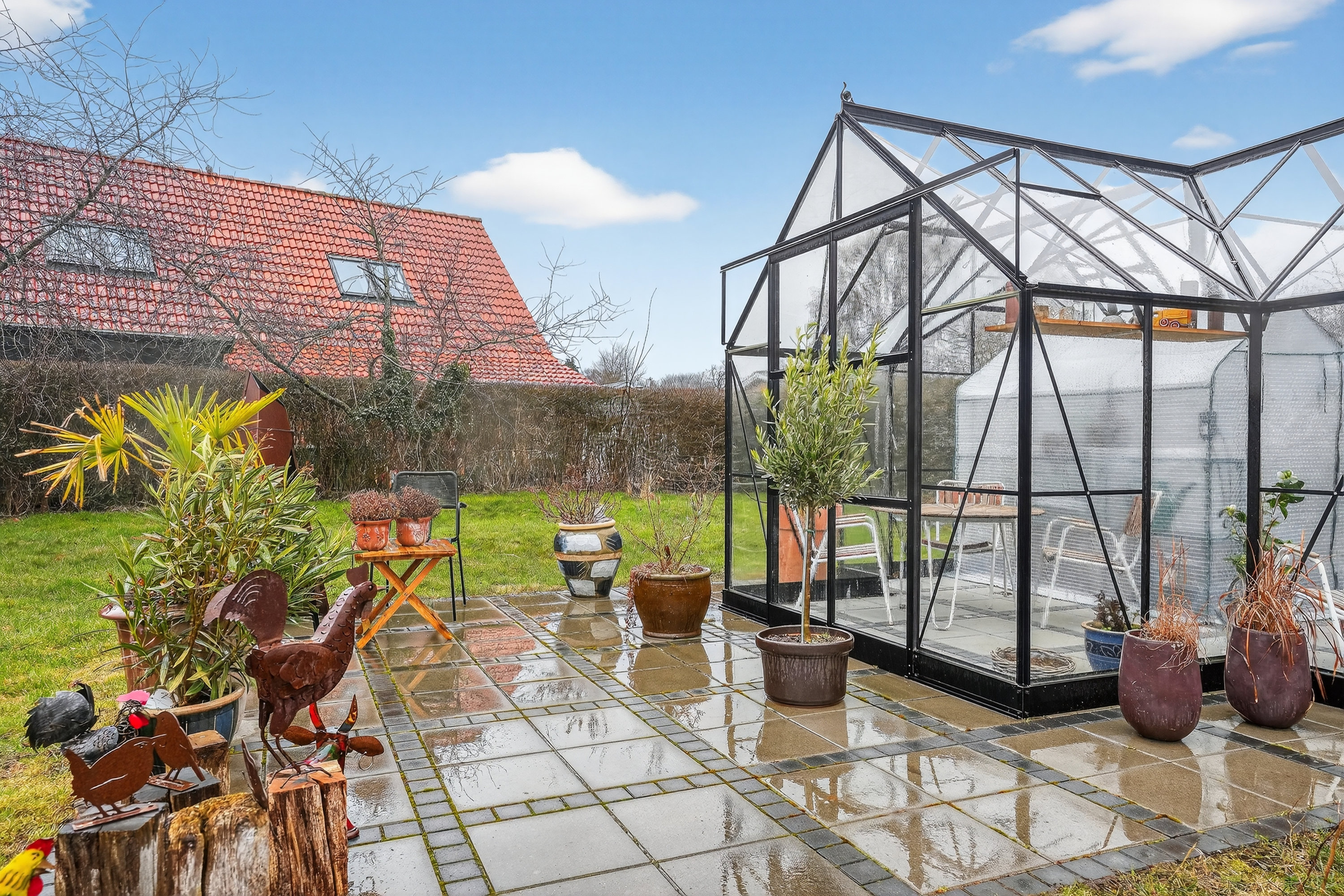 Fremhævet terrasse billede i fuldskærmstilstand. Billede af Fejøvej 23, 4500 Nykøbing Sj