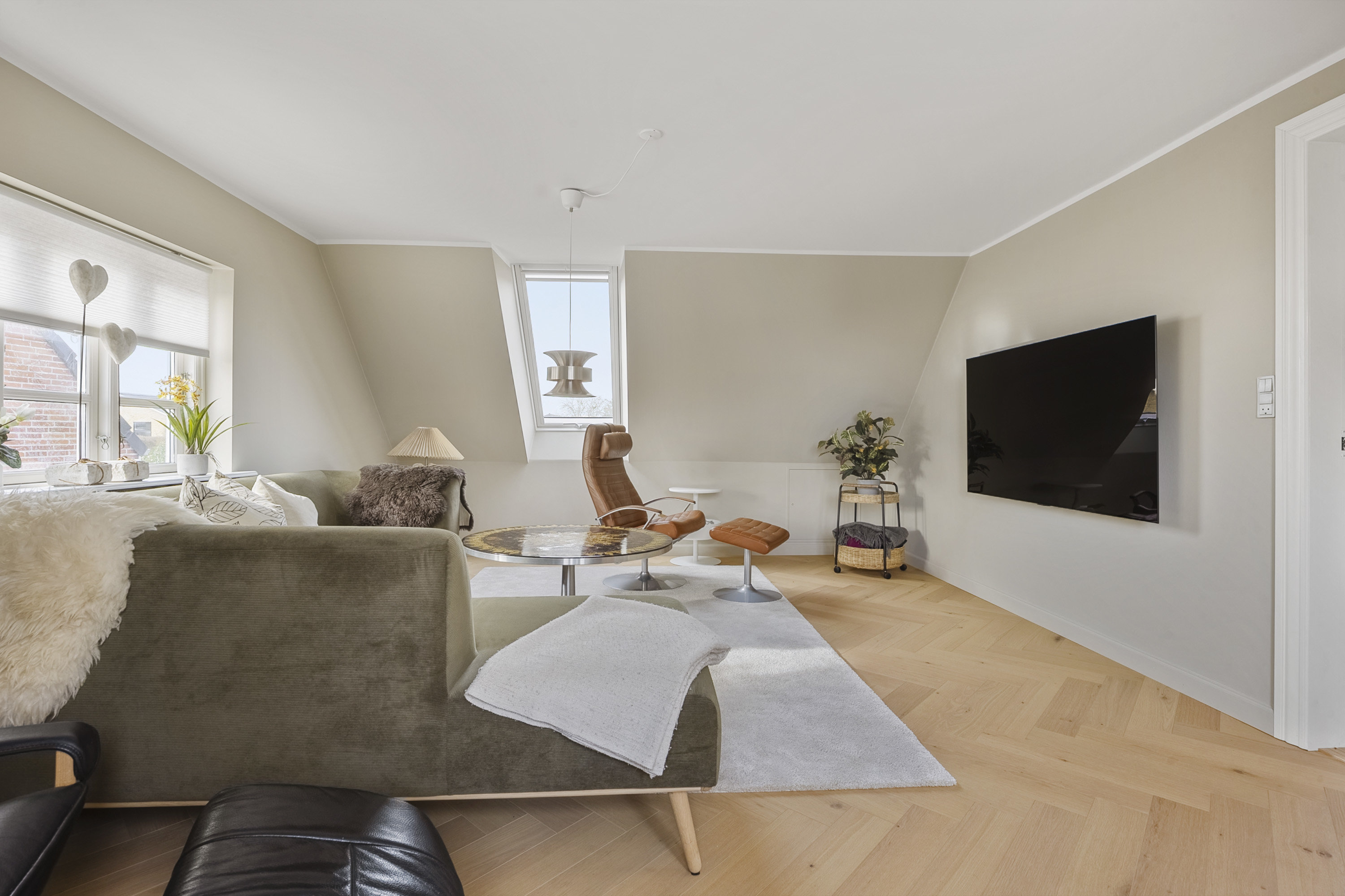 Fremhævet stue billede i fuldskærmstilstand. Billede af Fjordvej 92, 5330 Munkebo