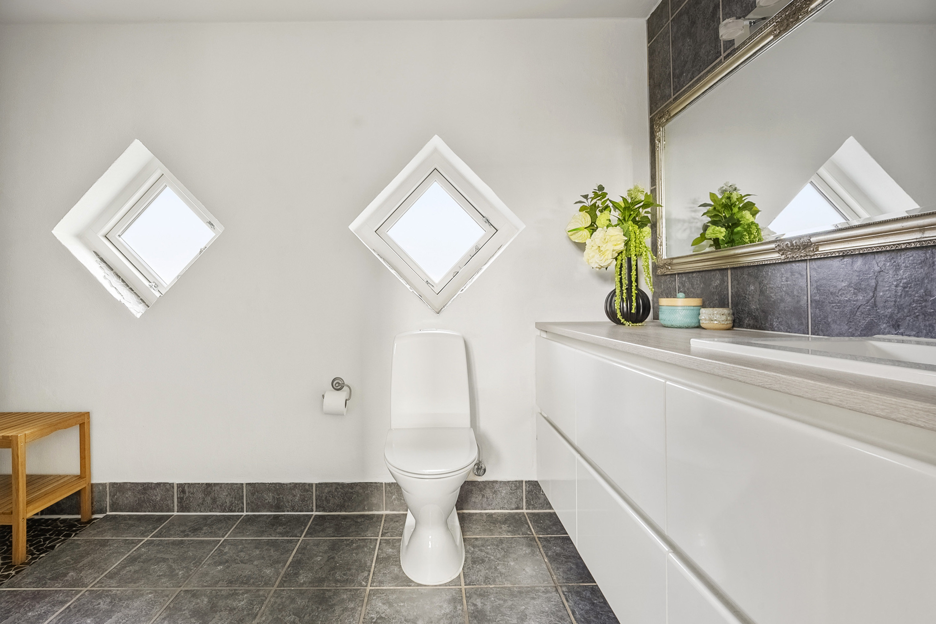 Fremhævet badeværelse billede i fuldskærmstilstand. Billede af Fjordvej 92, 5330 Munkebo