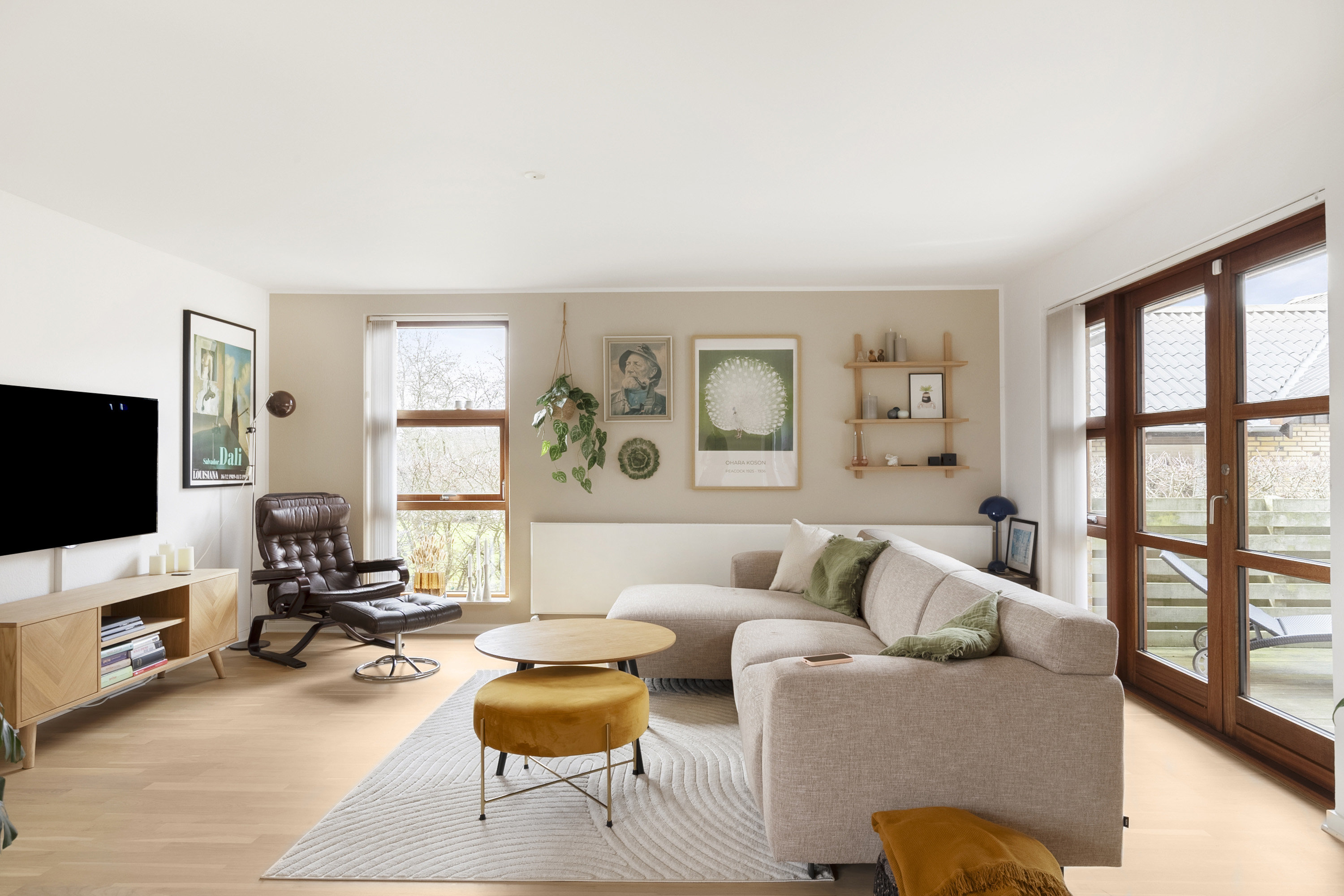 Fremhævet stue billede i fuldskærmstilstand. Billede af Bjertrupvej 24, 8362 Hørning