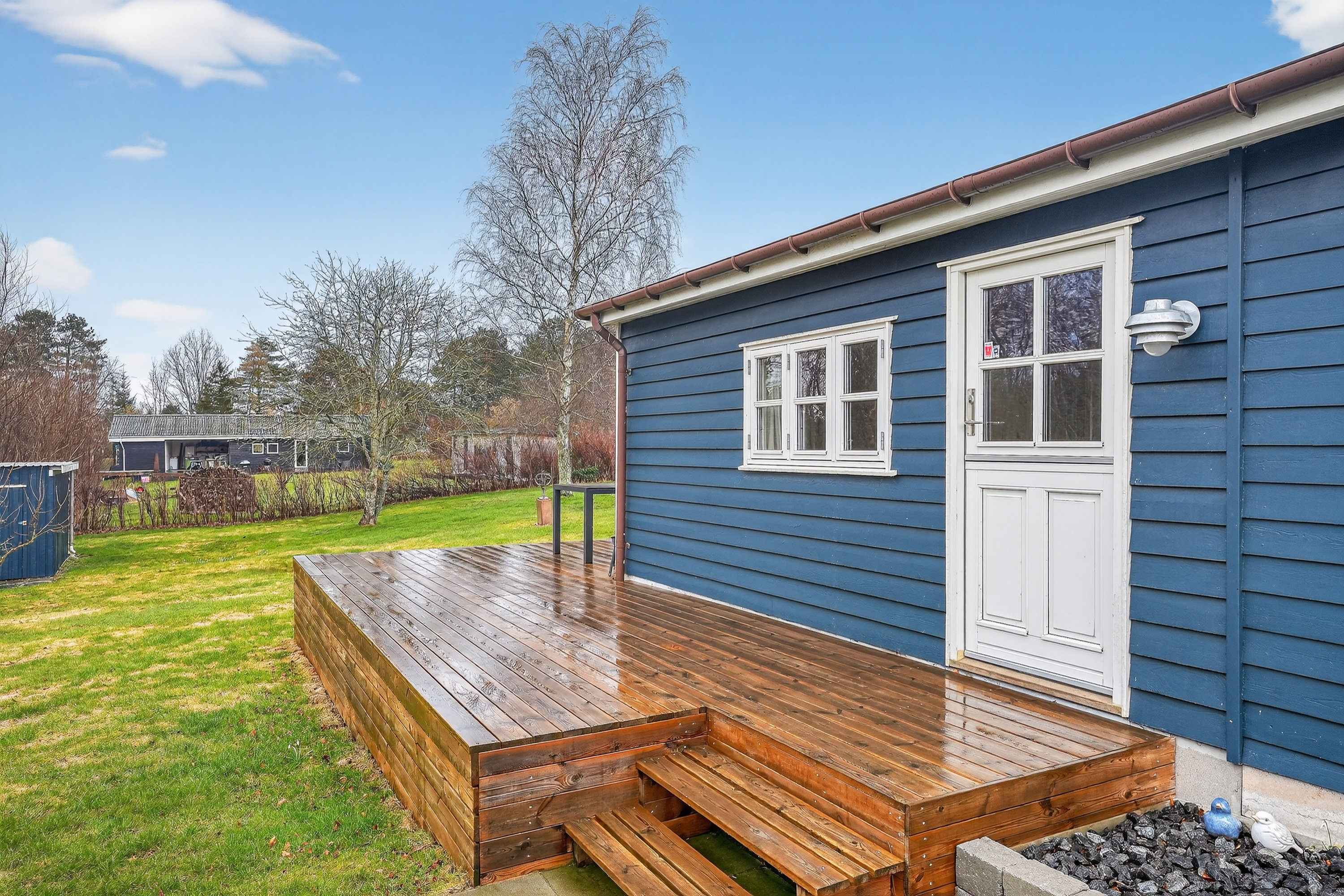 Fremhævet terrasse billede i fuldskærmstilstand. Billede af Sønderdalen 2, Nyrup, 4500 Nykøbing Sj