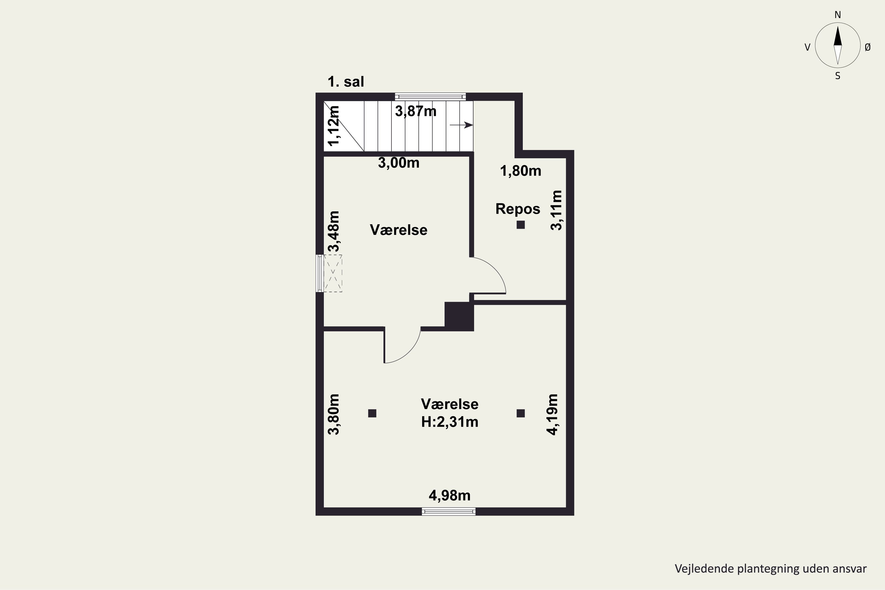 Plantegninger billede af Mortensensvej 17, 8963 Auning
