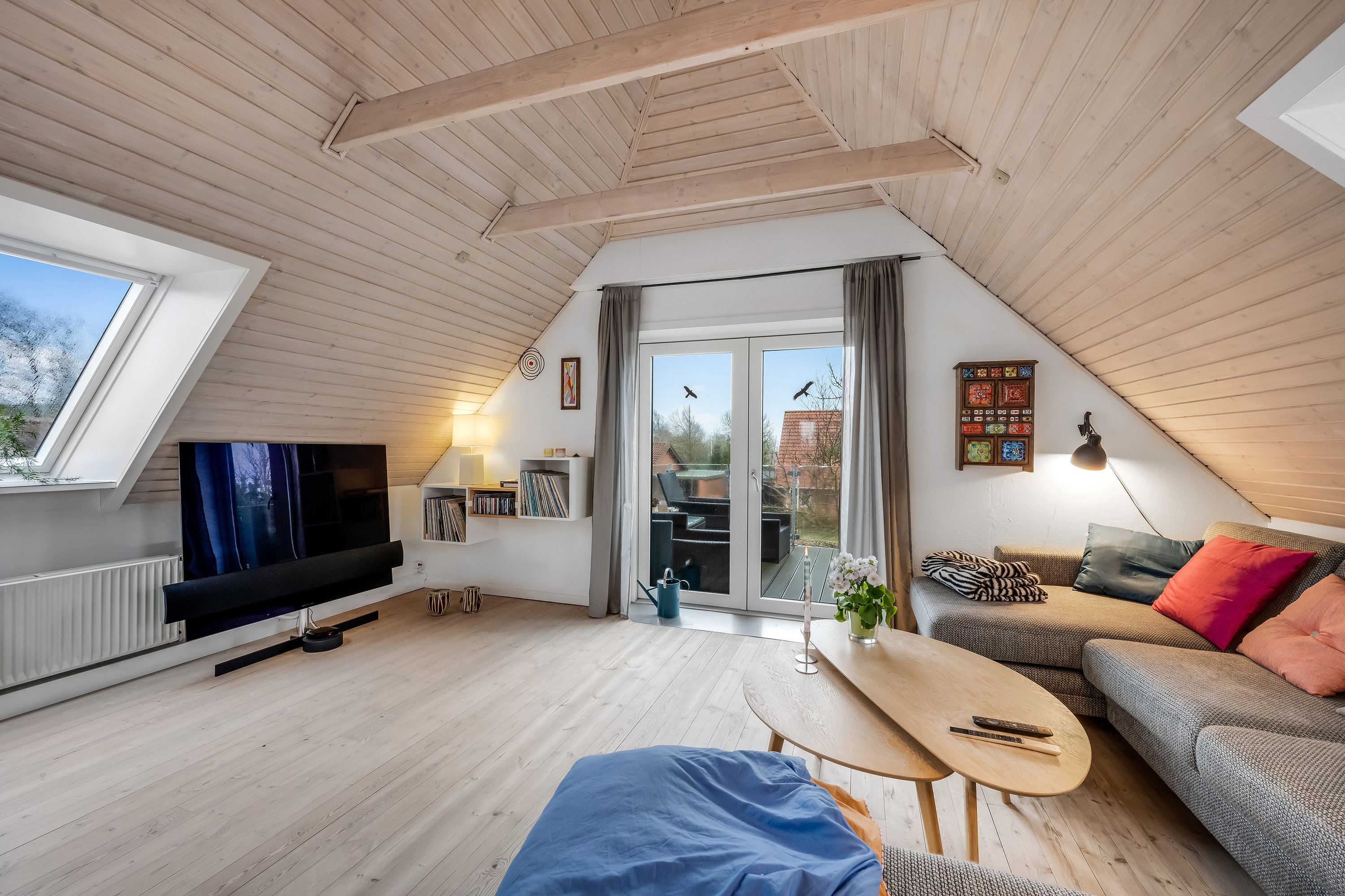 Fremhævet stue billede i fuldskærmstilstand. Billede af Kernevej 35, Højmark, 6940 Lem St