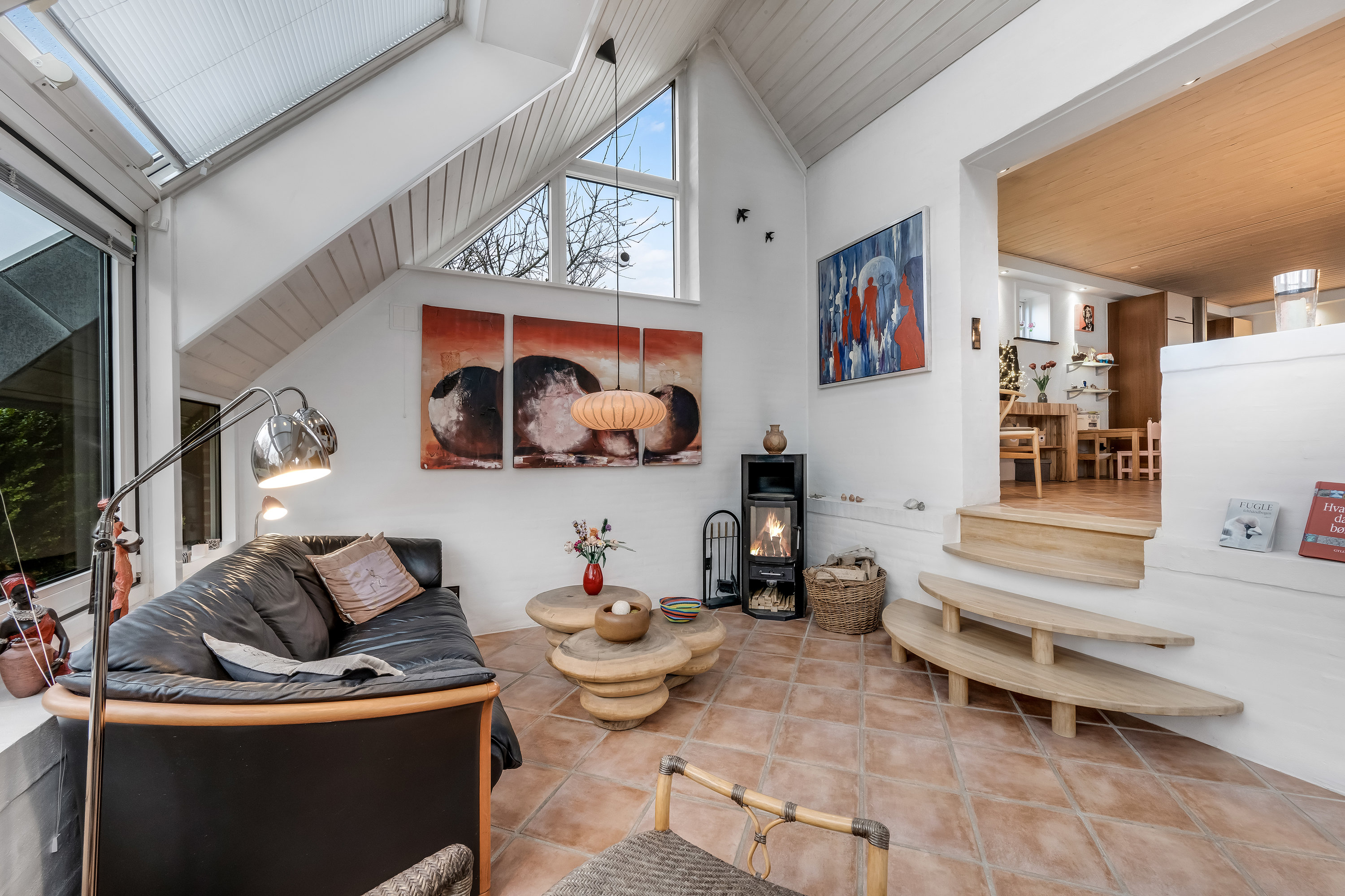 Fremhævet stue billede i fuldskærmstilstand. Billede af Kernevej 35, Højmark, 6940 Lem St