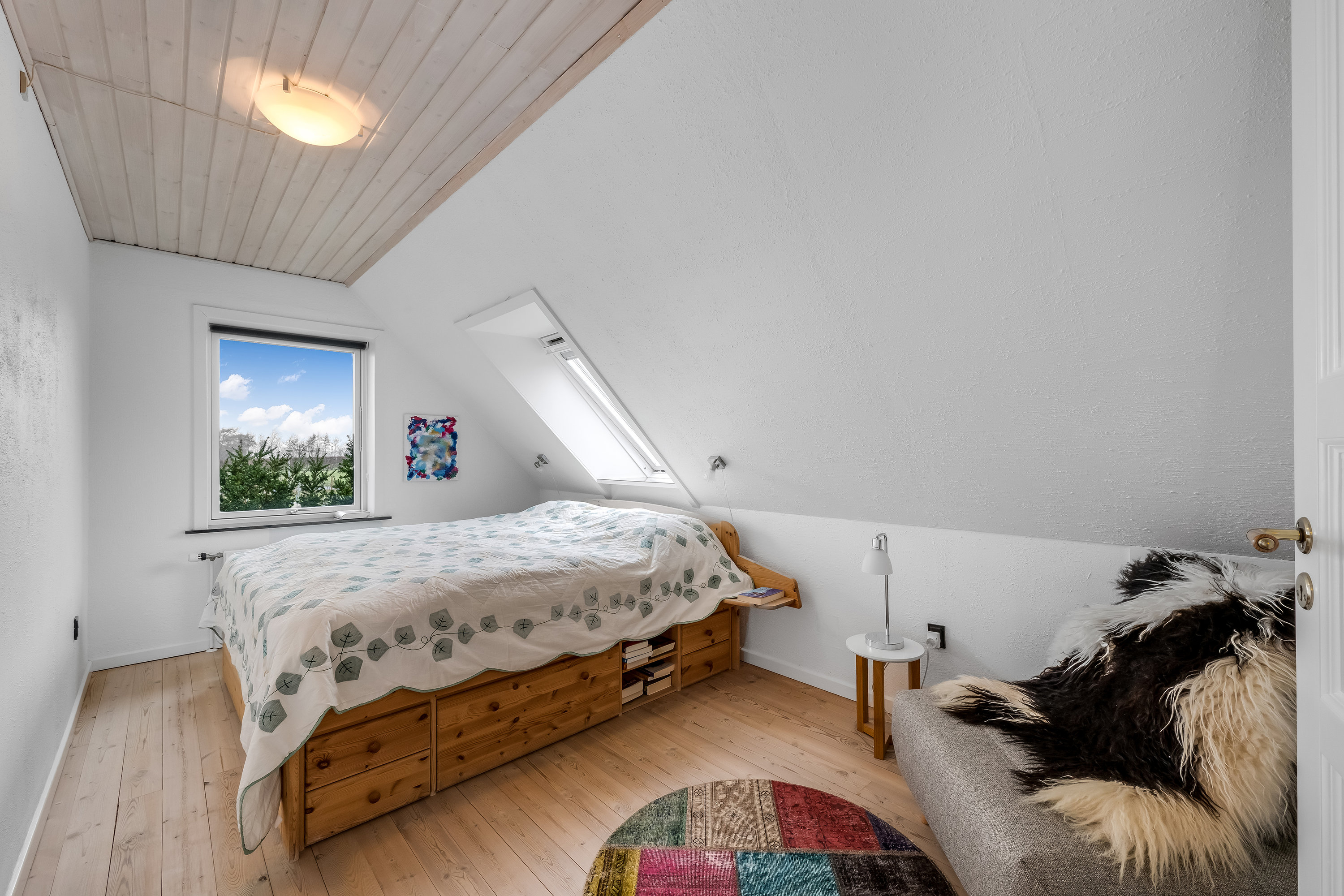 Fremhævet soveværelse billede i fuldskærmstilstand. Billede af Kernevej 35, Højmark, 6940 Lem St