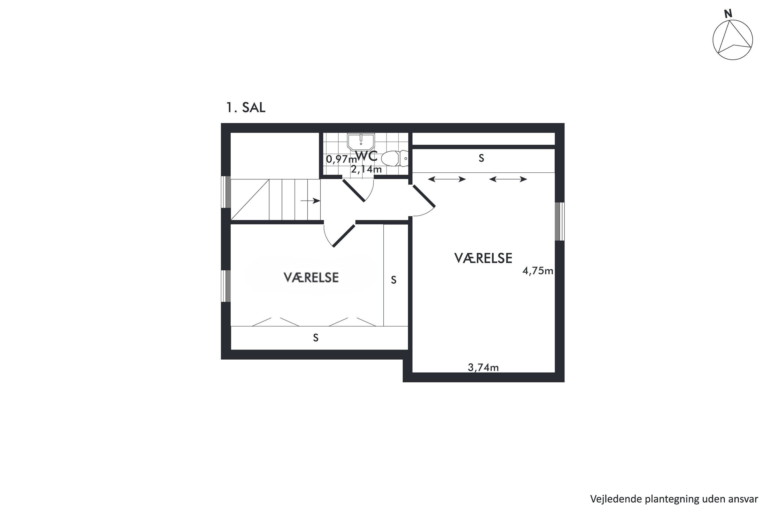 Plantegninger billede af Bistrupvej 12, 9800 Hjørring
