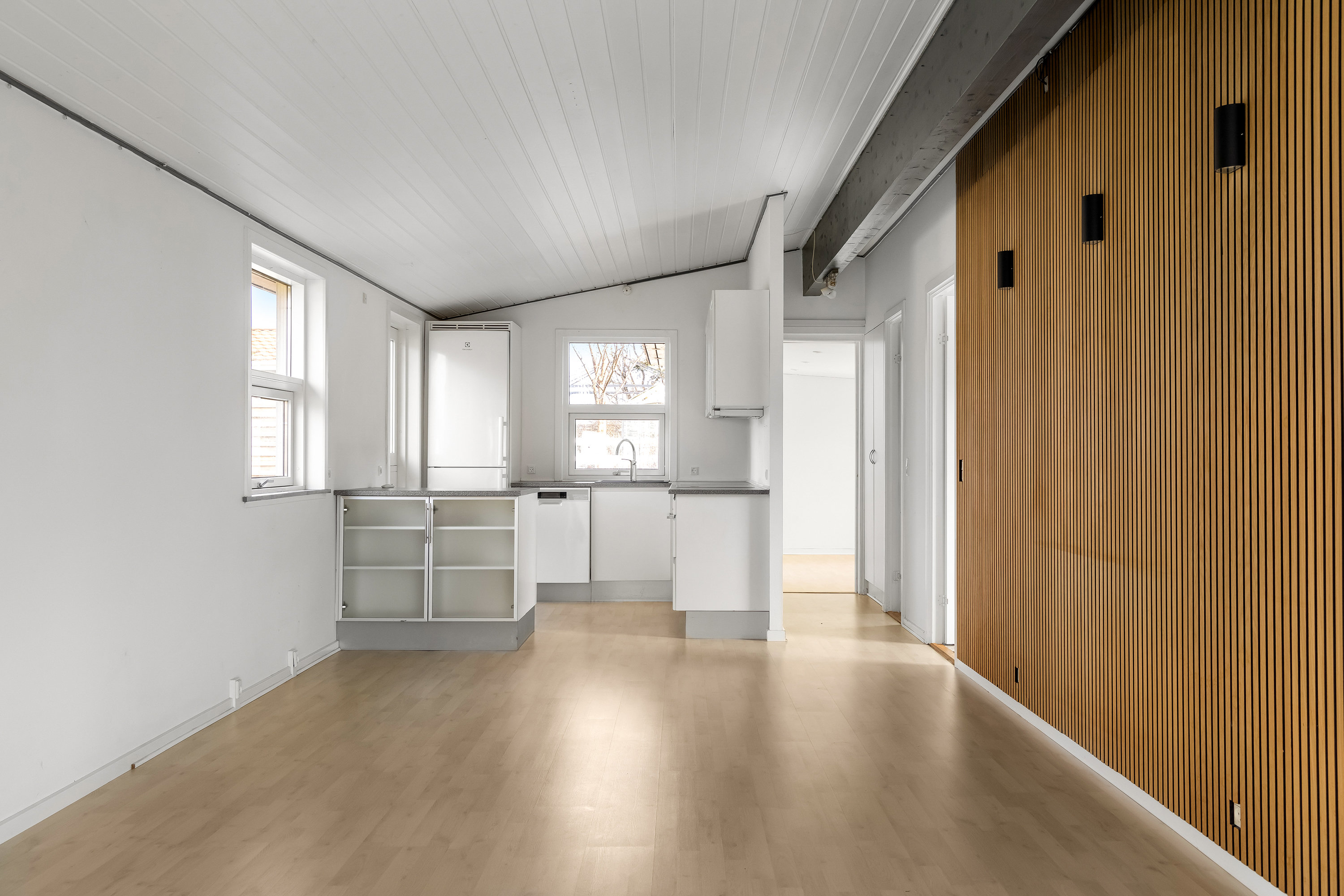 Fremhævet køkken alrum billede i fuldskærmstilstand. Billede af Gammel Kulhusvej 56, Skoven, 3630 Jægerspris