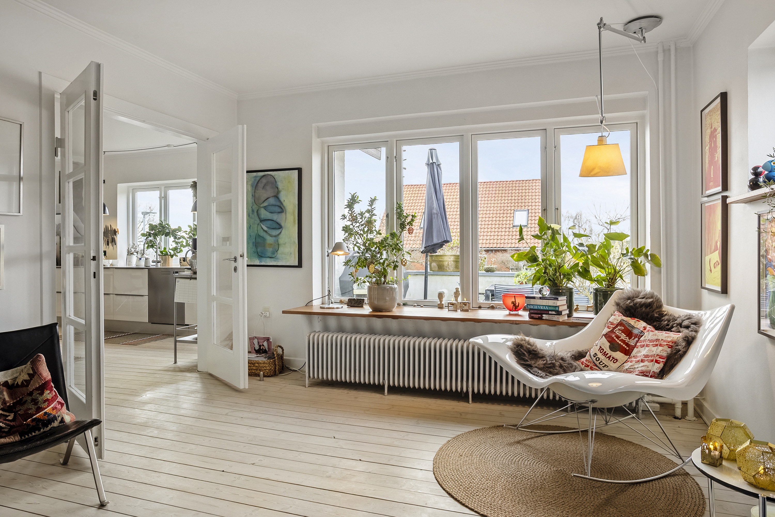 Fremhævet stue billede i fuldskærmstilstand. Billede af Kastaniealle 10, 6000 Kolding