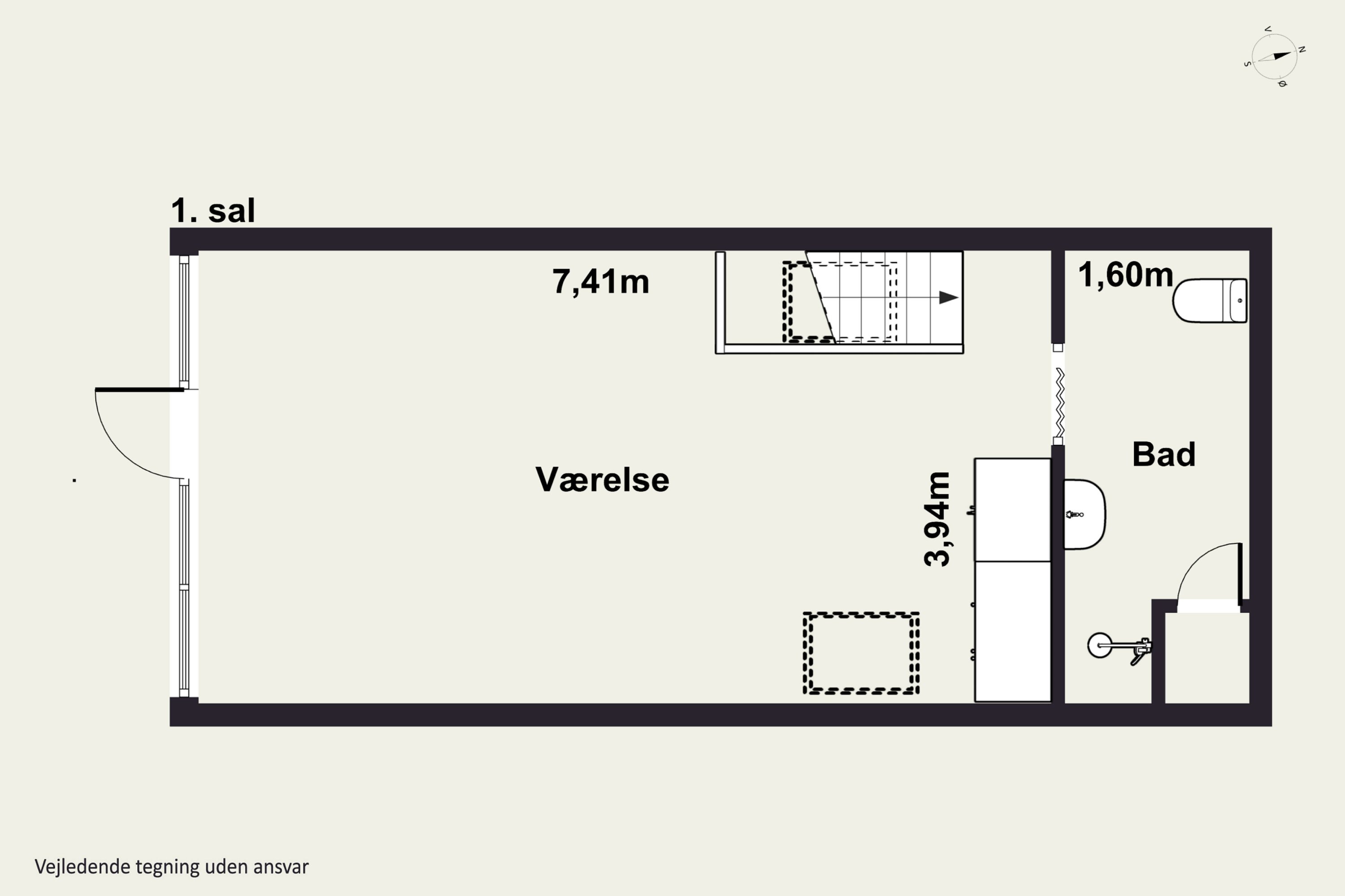 Plantegninger billede af Østergade 70, 5900 Rudkøbing