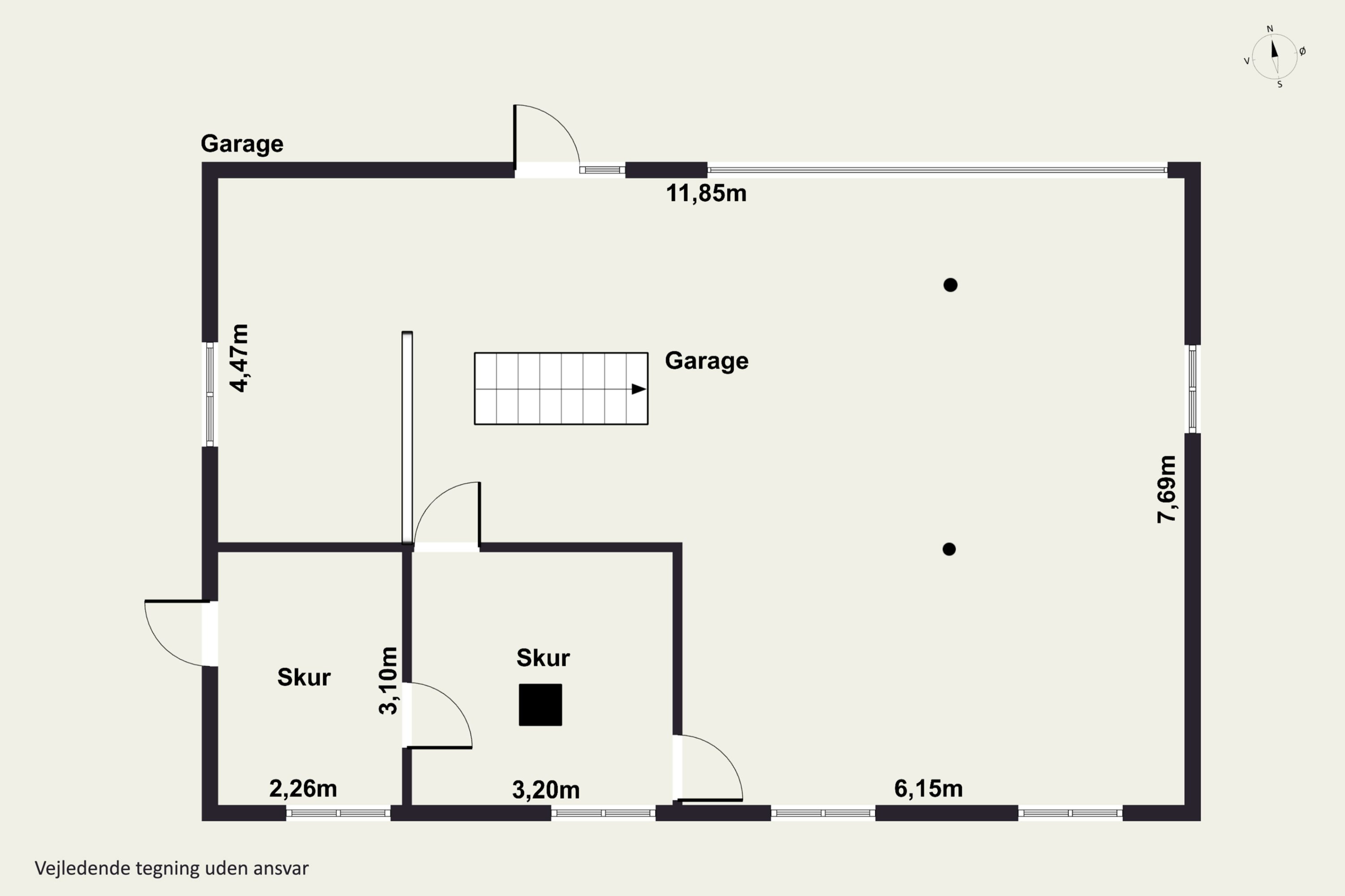 Plantegninger billede af Solbakkevej 12, 5874 Hesselager