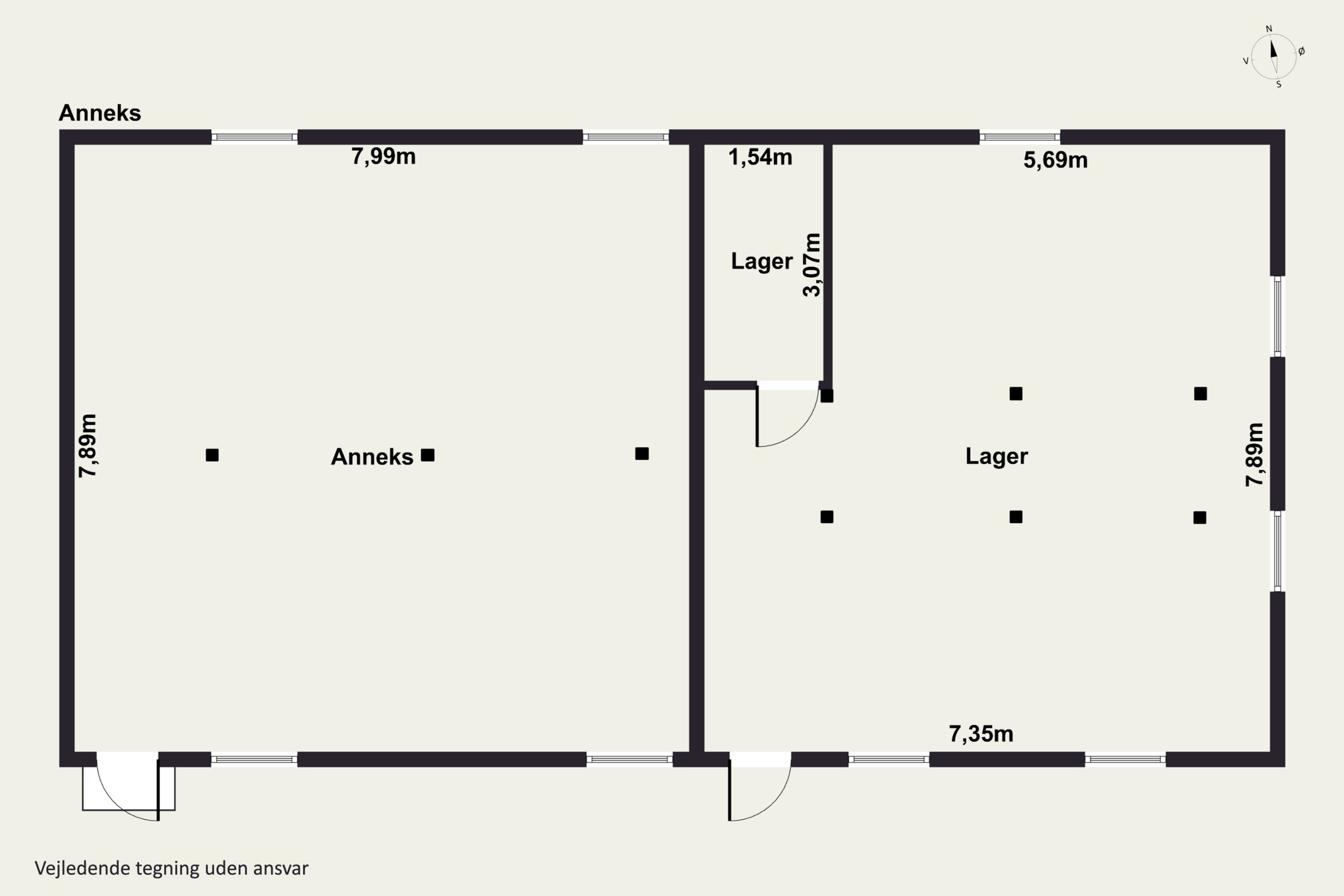 Plantegninger billede af Solbakkevej 12, 5874 Hesselager